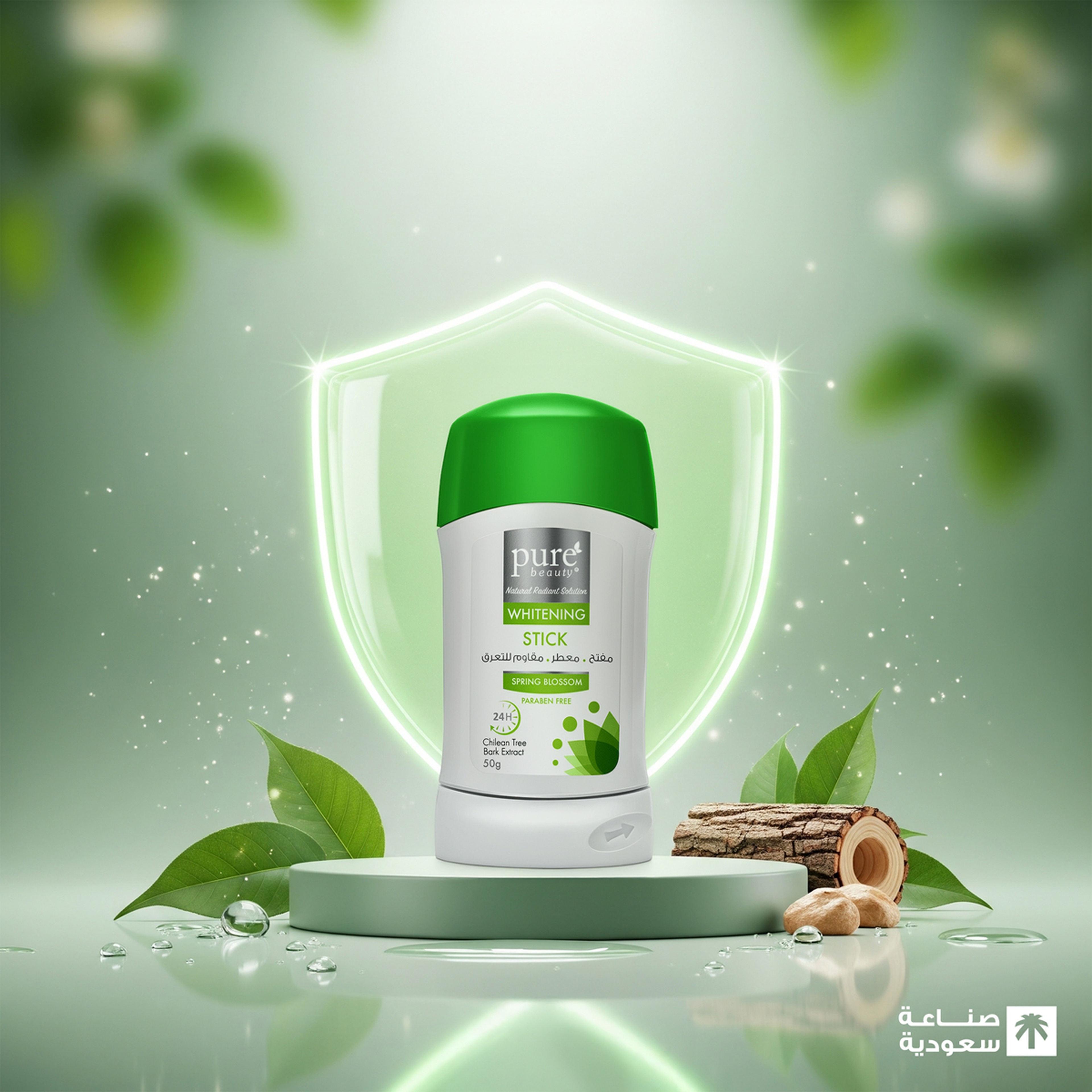 Pure Beauty Deodorant Stick - Spring Blossom 50G