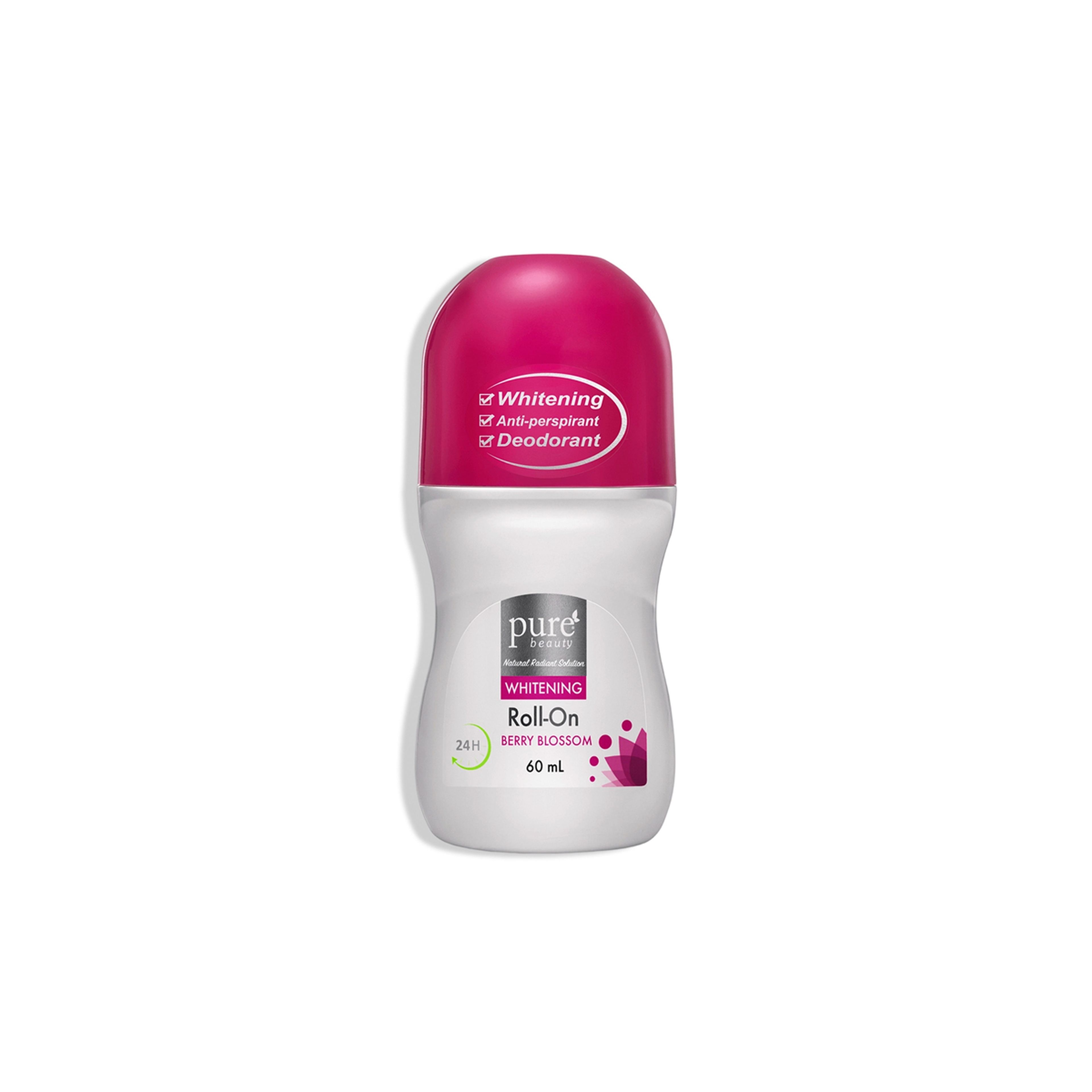 Purebeauty Antiperspirant Berry 60Ml
