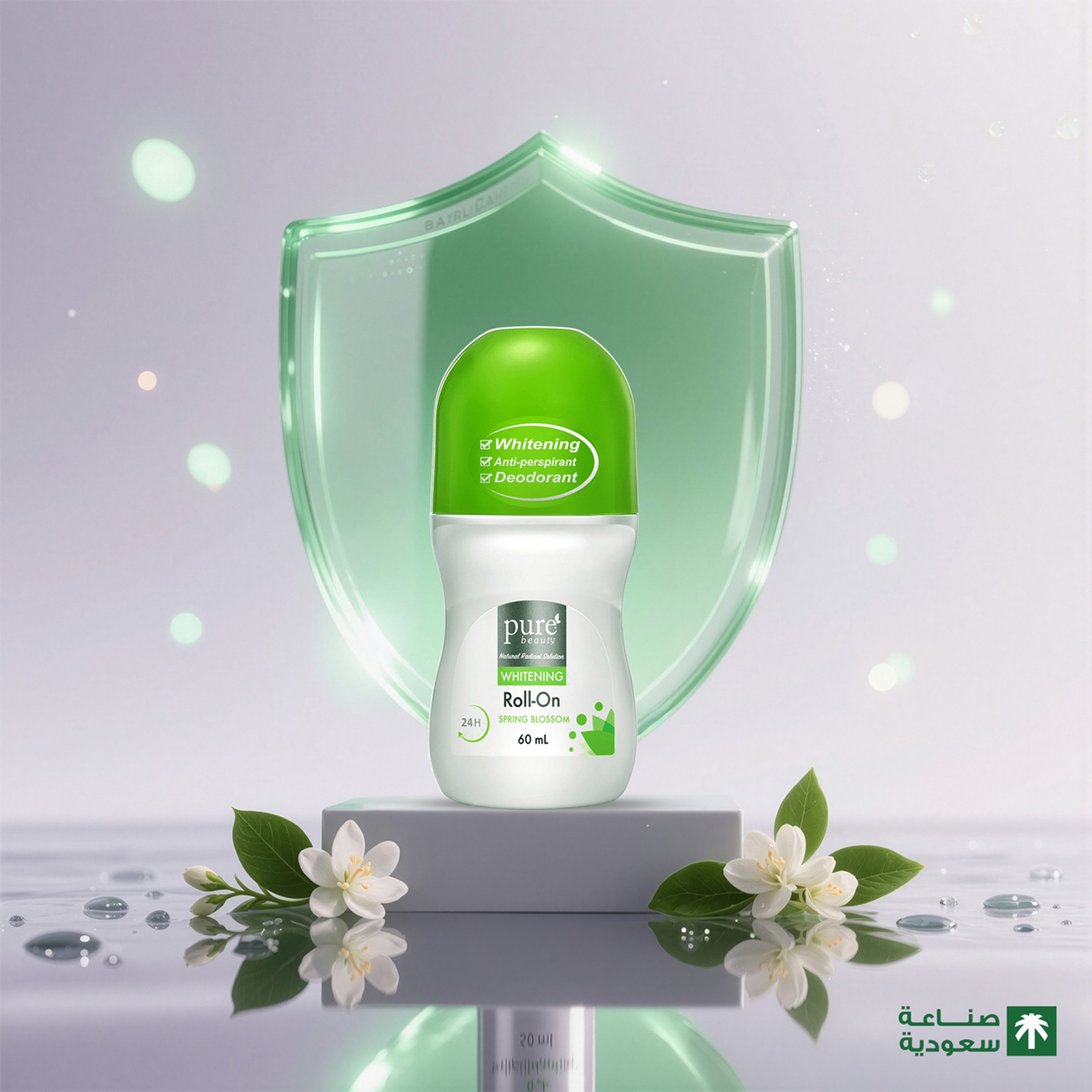 Purebeauty Antiperspirant Spring Flower 60Ml