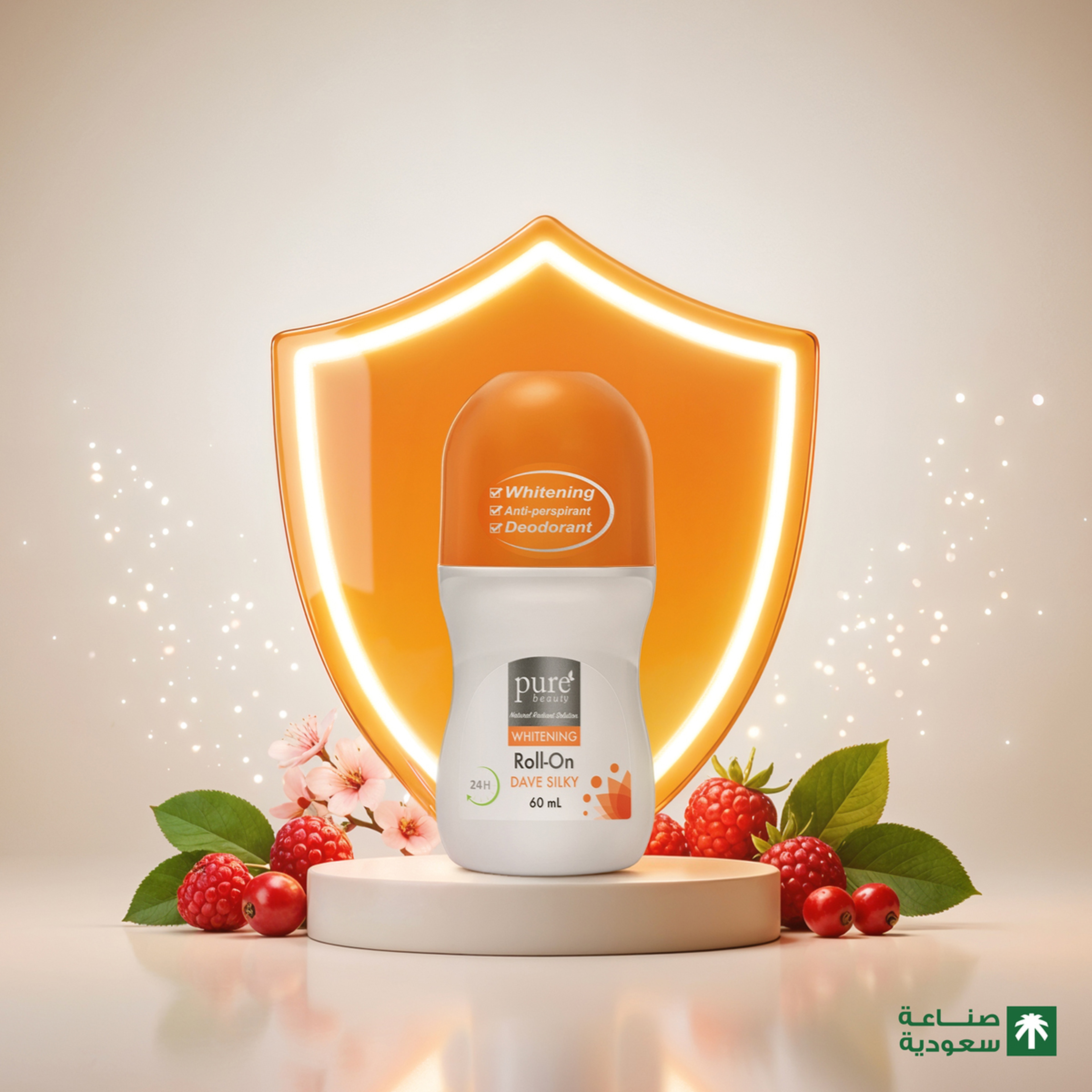 Purebeauty Antiperspirant Silky 60Ml