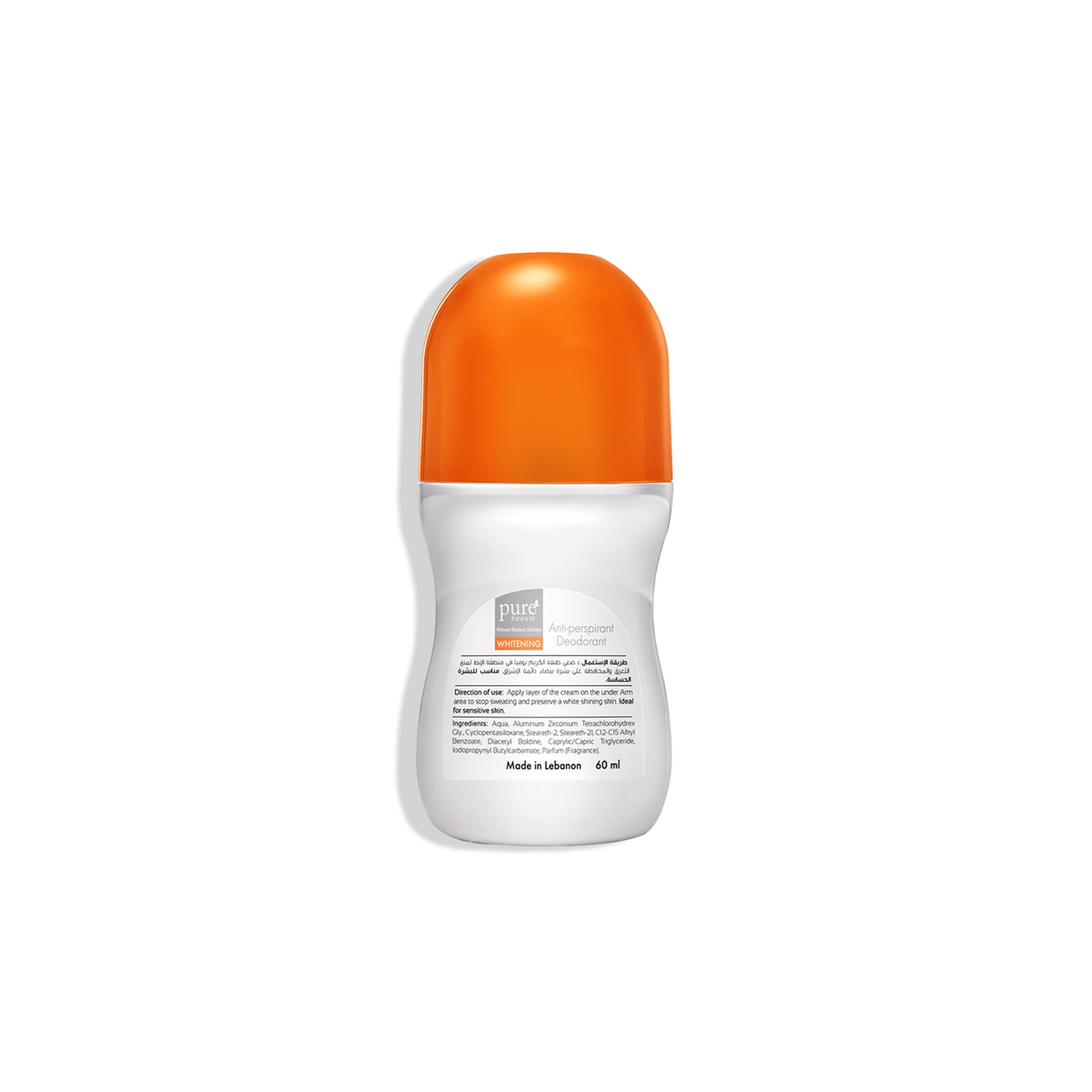 Purebeauty Antiperspirant Silky 60Ml