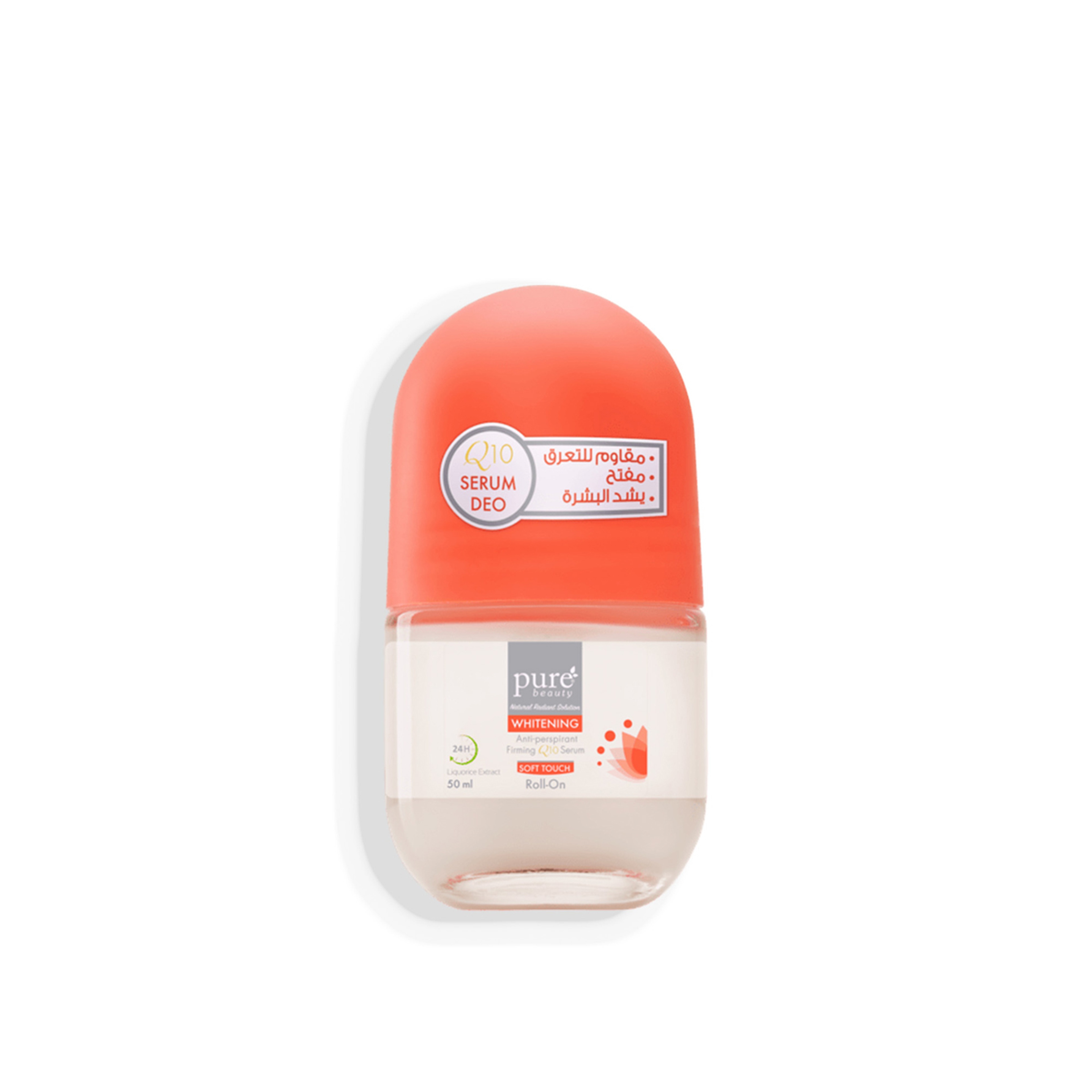 Purebeauty Roll-On Soft Touch Deodorant 50Ml