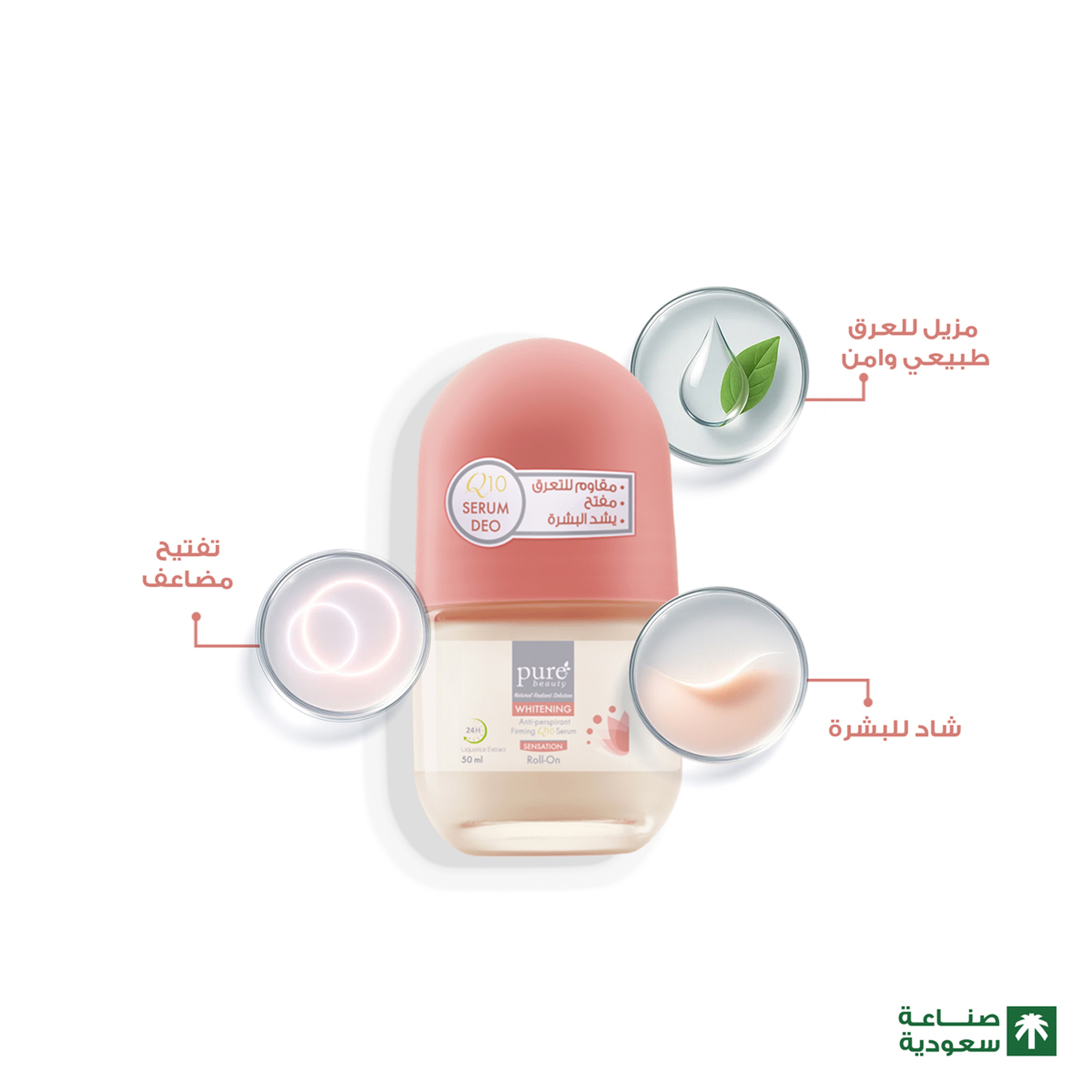 Purebeauty Roll-On Sensation Deodorant 50Ml