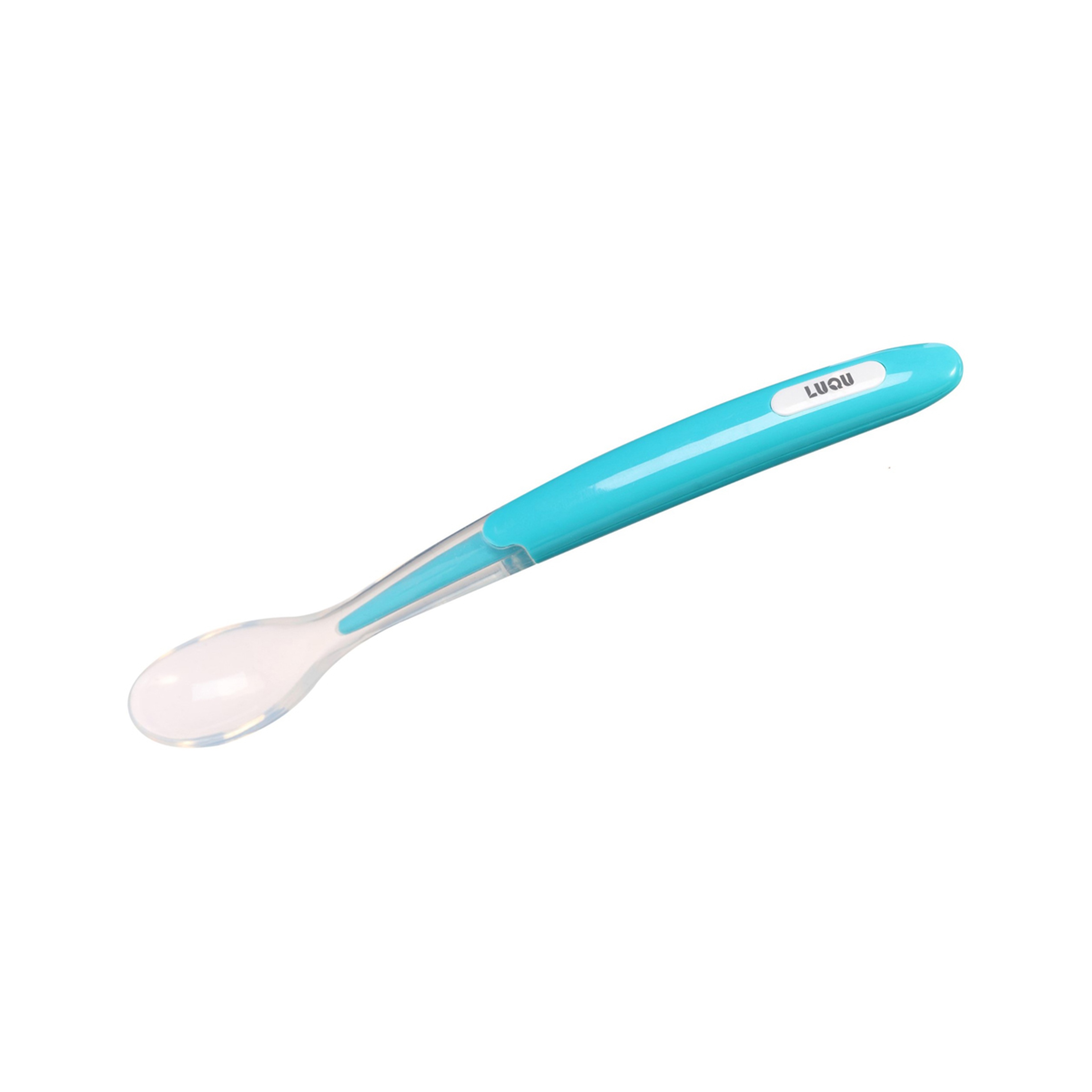 Luqu Silicone Baby Food Spoon-Blue
