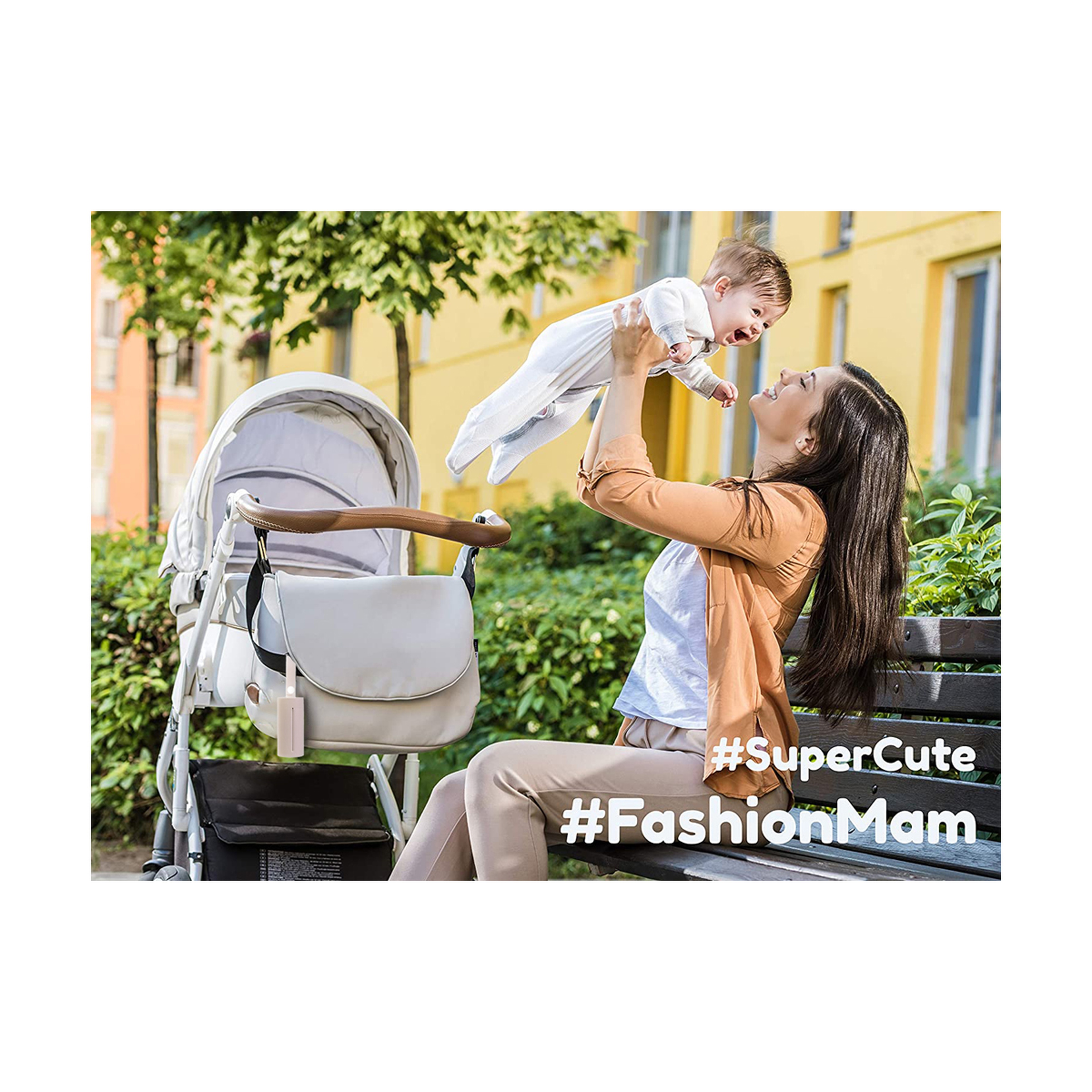 Luqu Diaper Disposal Bag Dispenser Pink