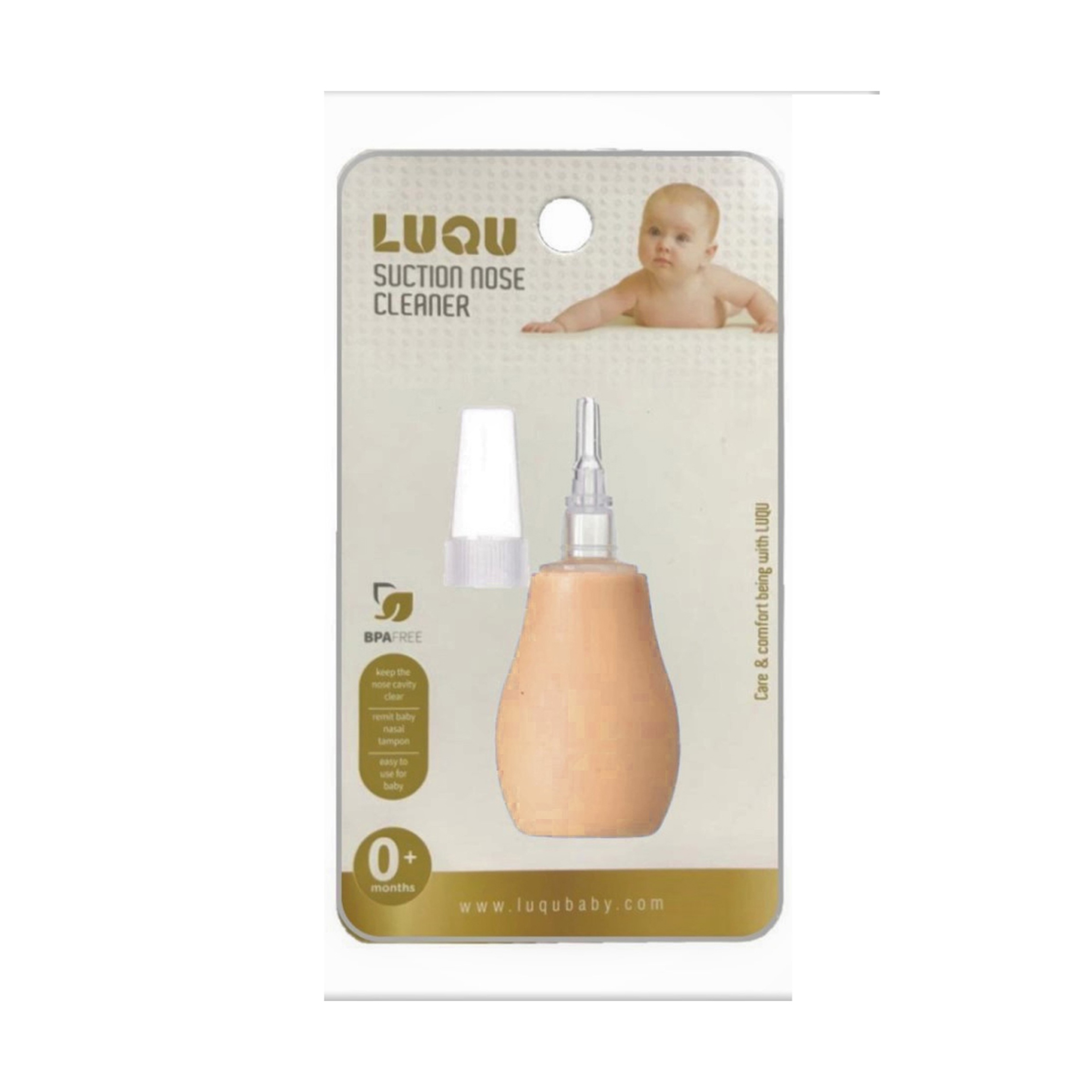 Luqu Silicone Nasal Aspirator Easy Pink