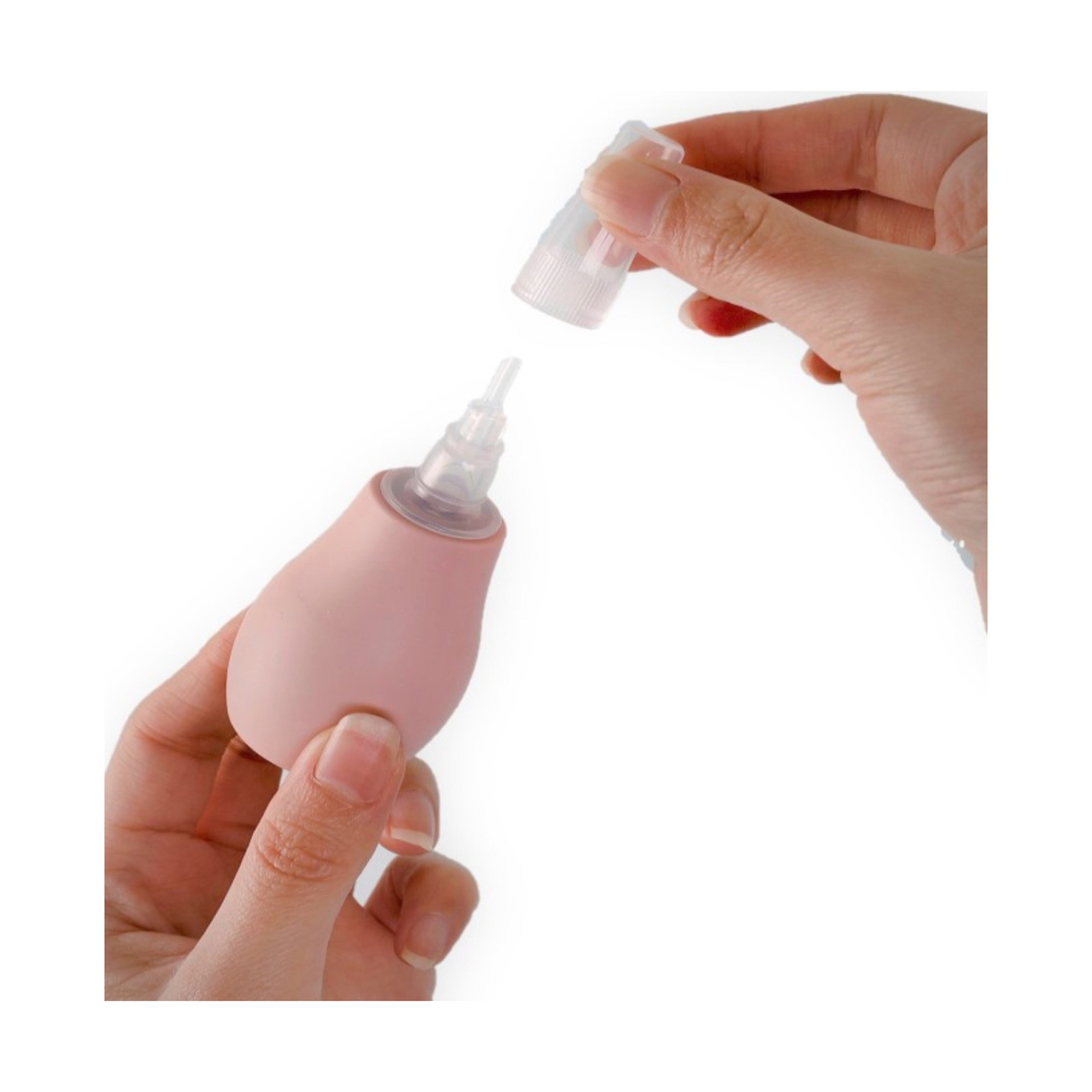 Luqu Silicone Nasal Aspirator Easy Pink