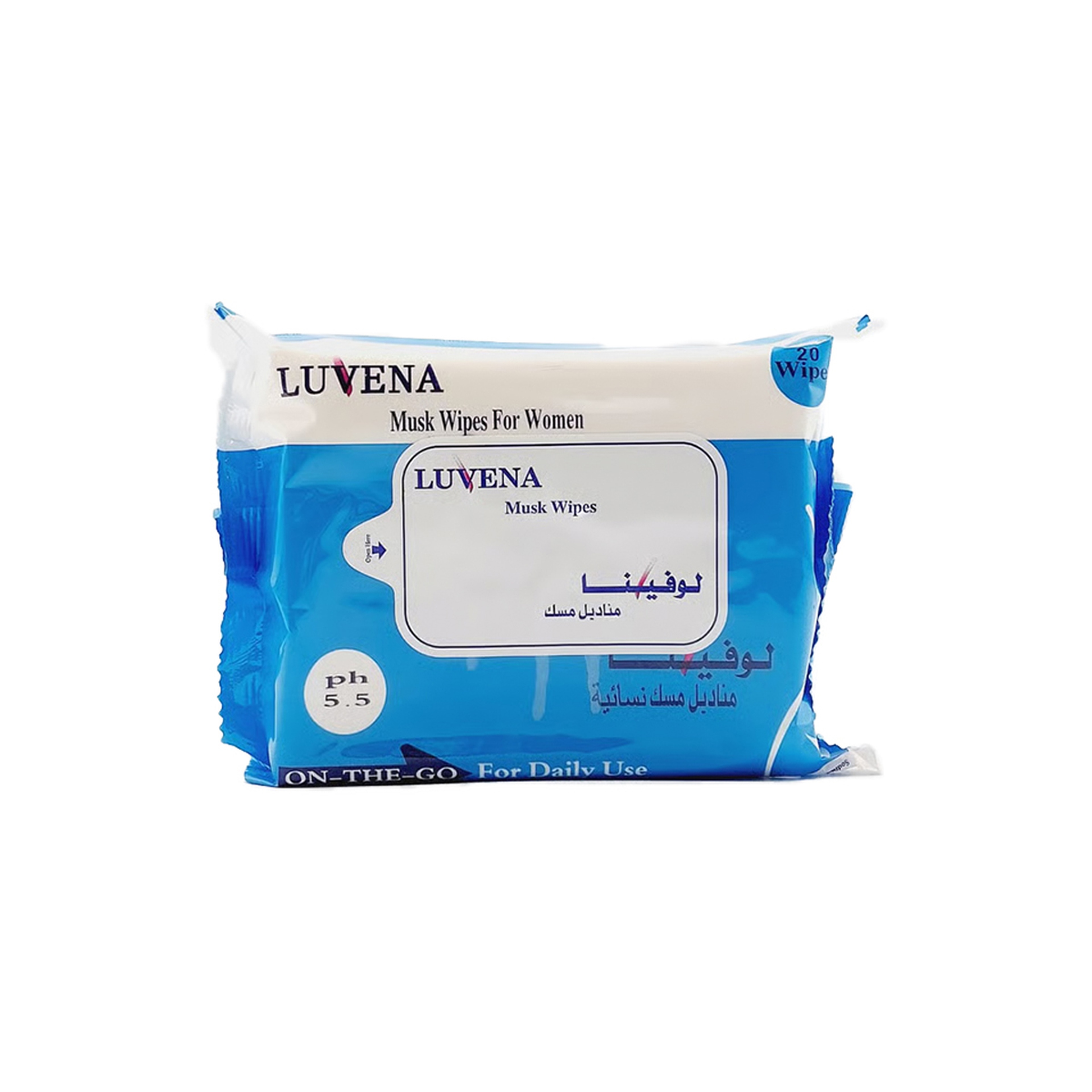 لوفينا مناديل نسائية بعطر المسك 20 منديل