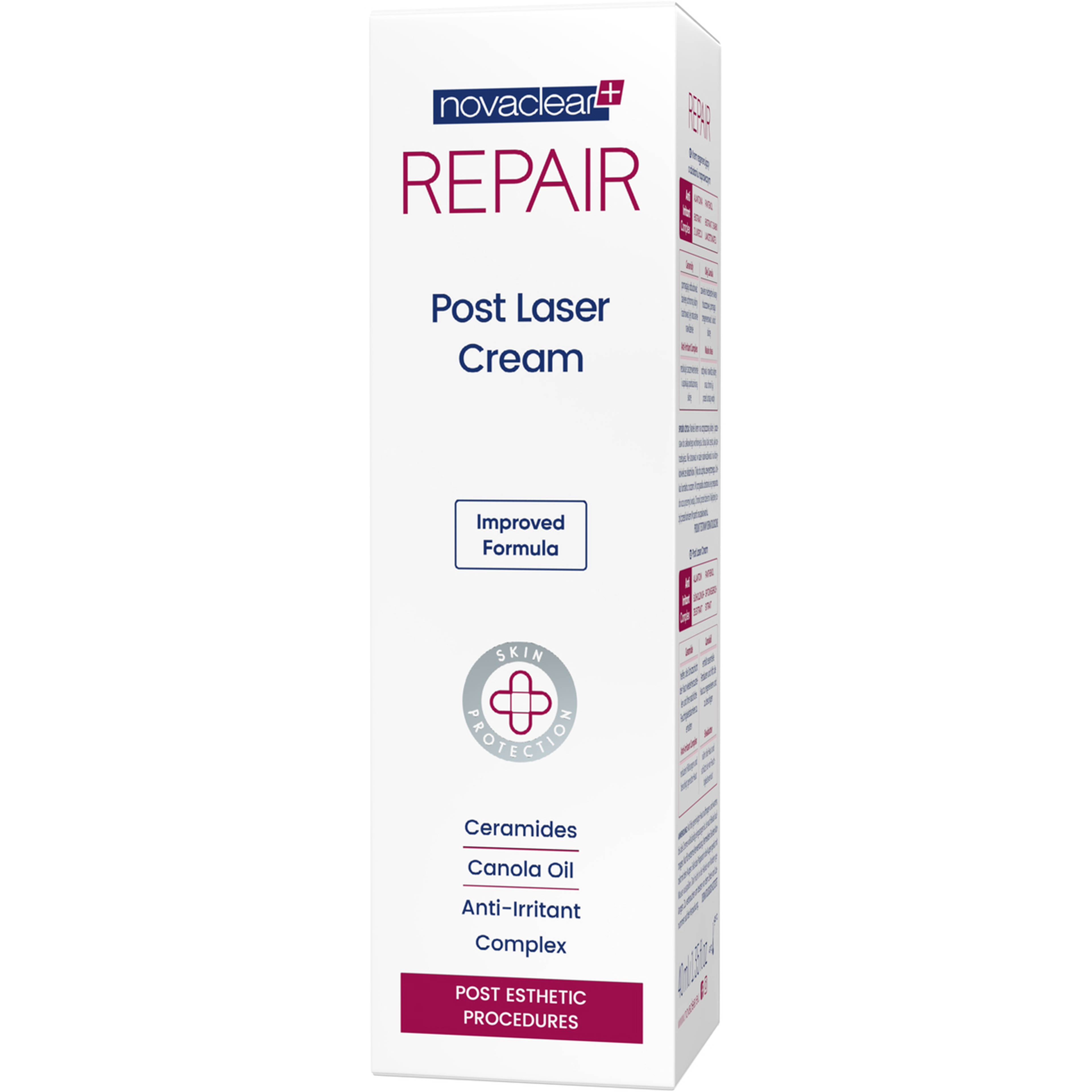 نوفاكلير كريم ترميم البشرة بعد الليزر 40 مل