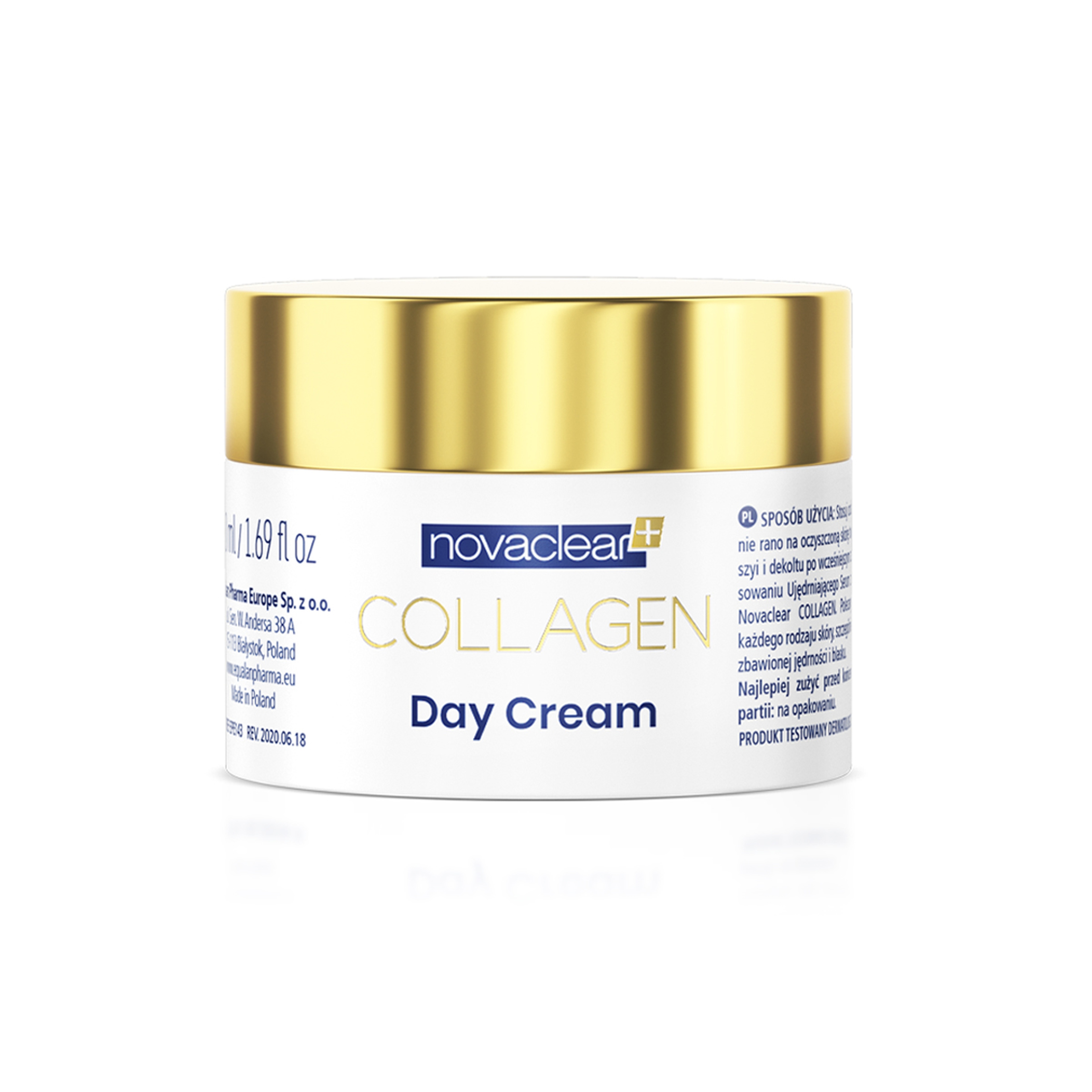 نوفاكلير كريم نهاري بالكولاجين لمكافحة علامات التقدم بالعمر 50 مل