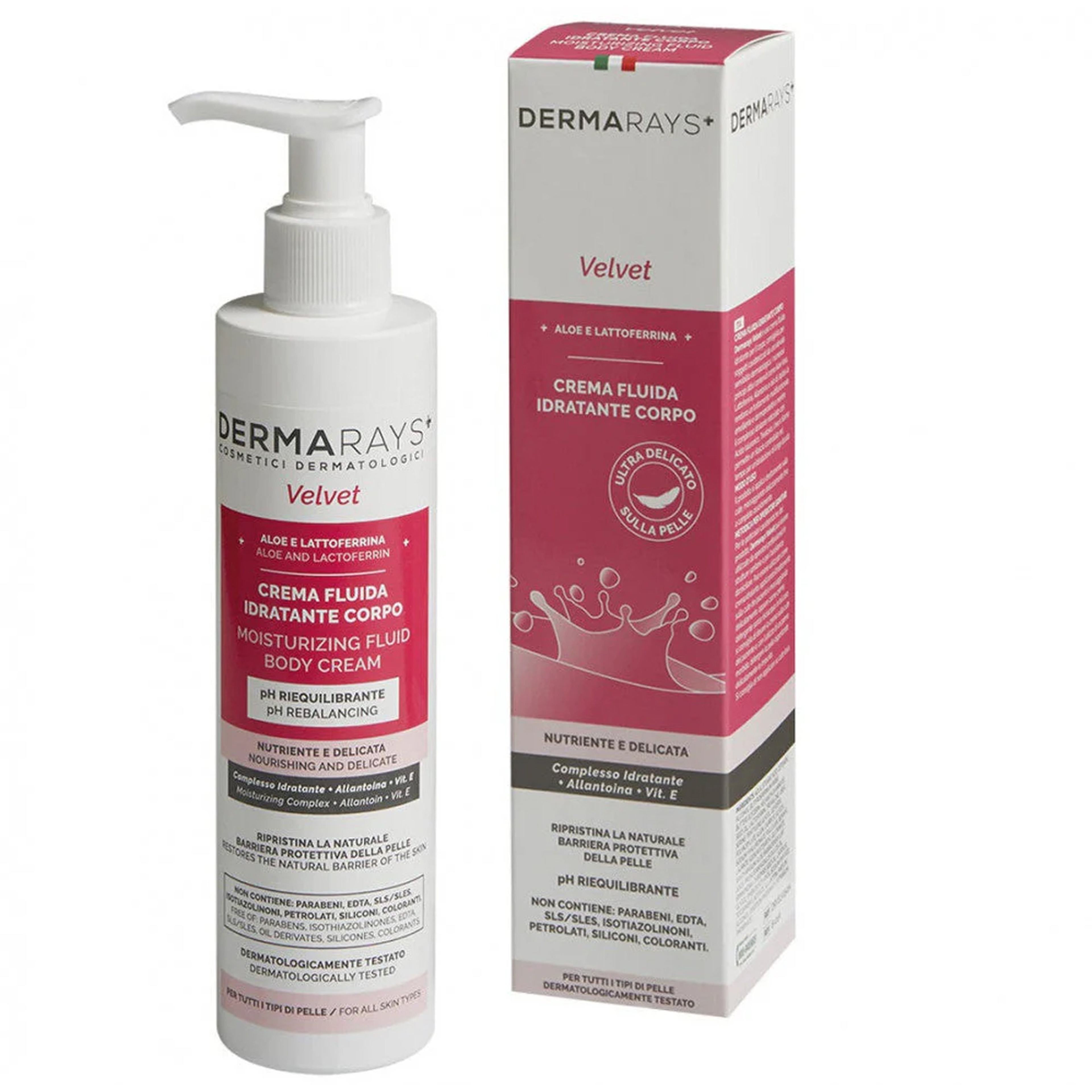 ديرمارايز كريم الجسم السائل المرطب من رايز فيلفيت 250 مل