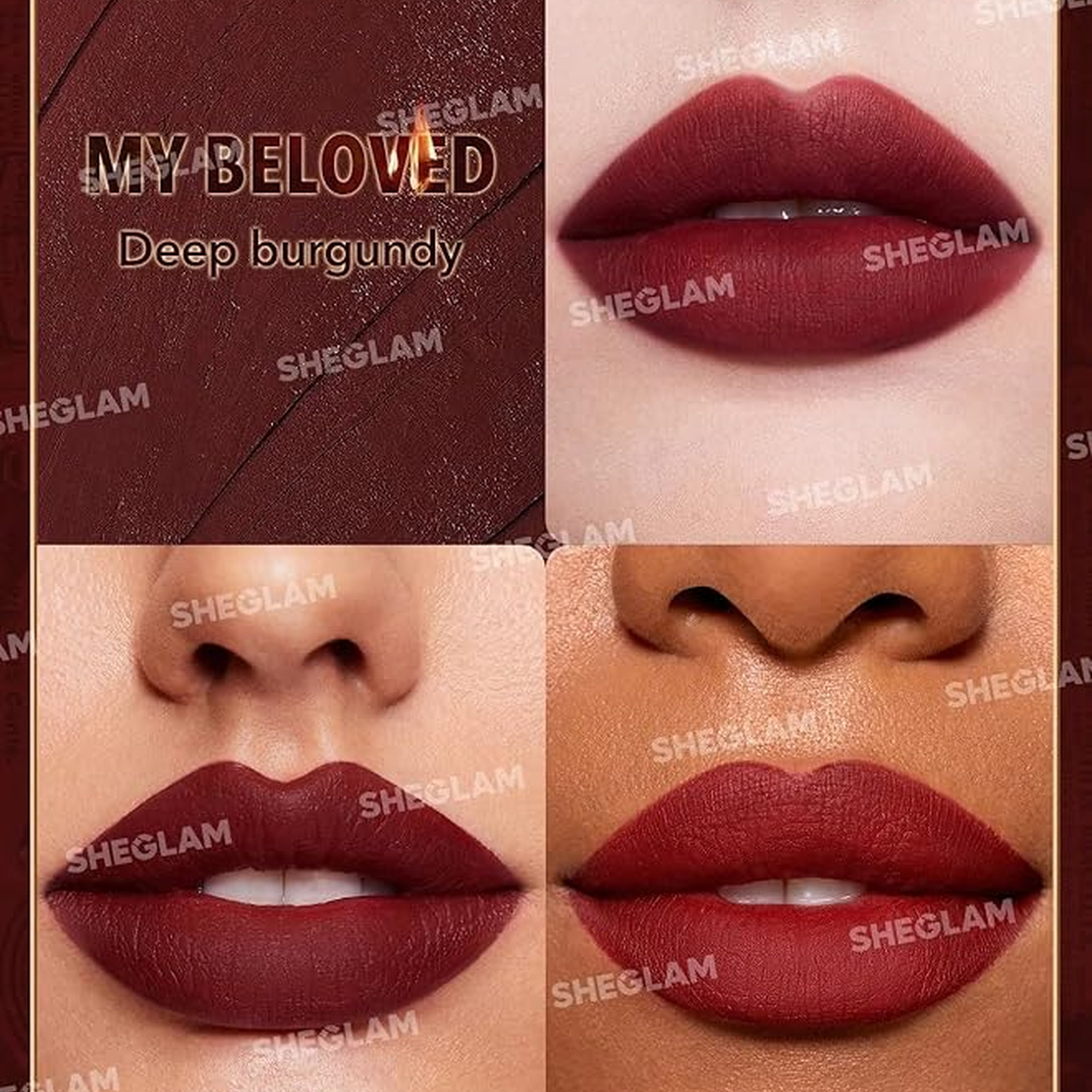 Sheglam Matte Lipstick Emberrose Beloved