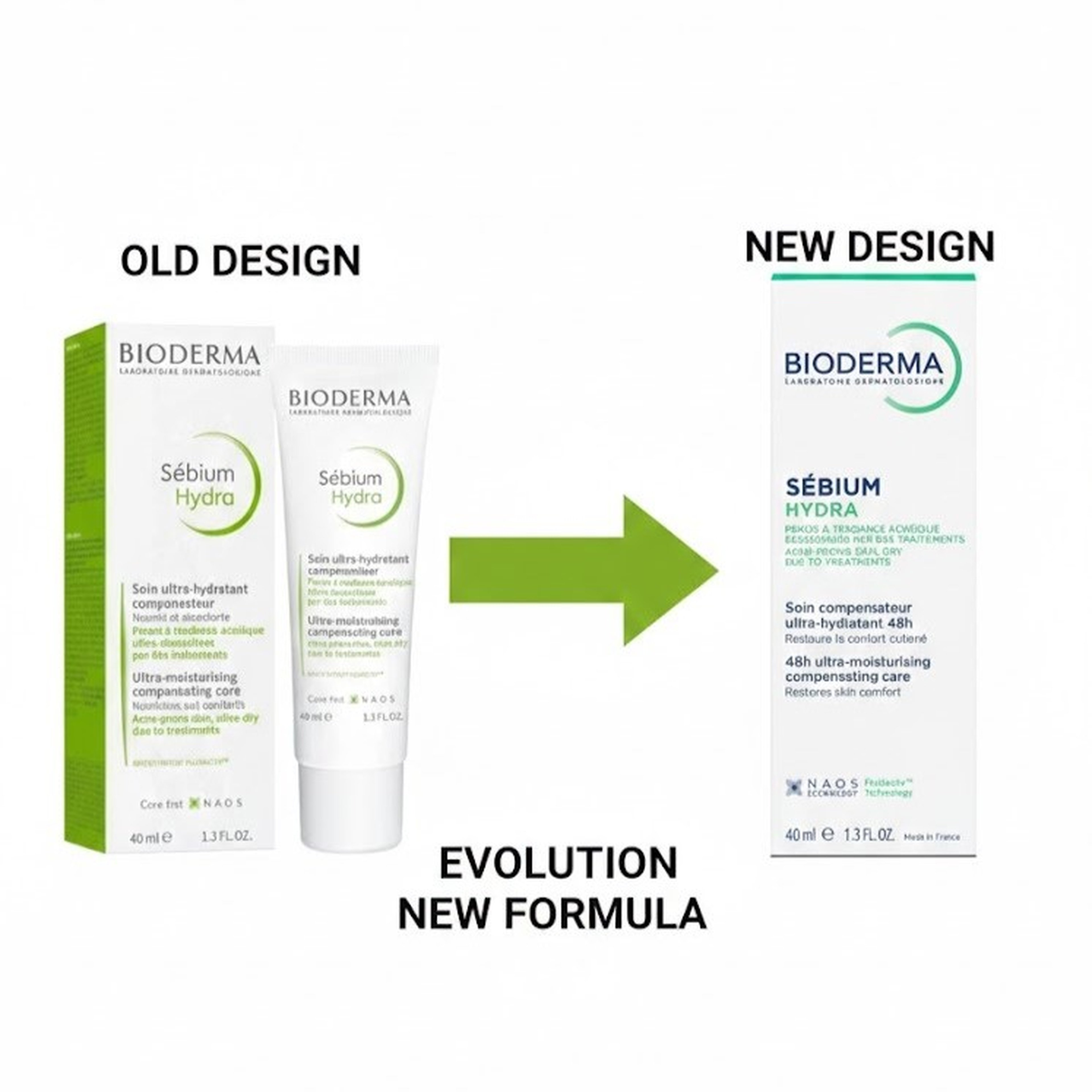 كريم بيوديرما سيبيوم هيدرا - 40 مل