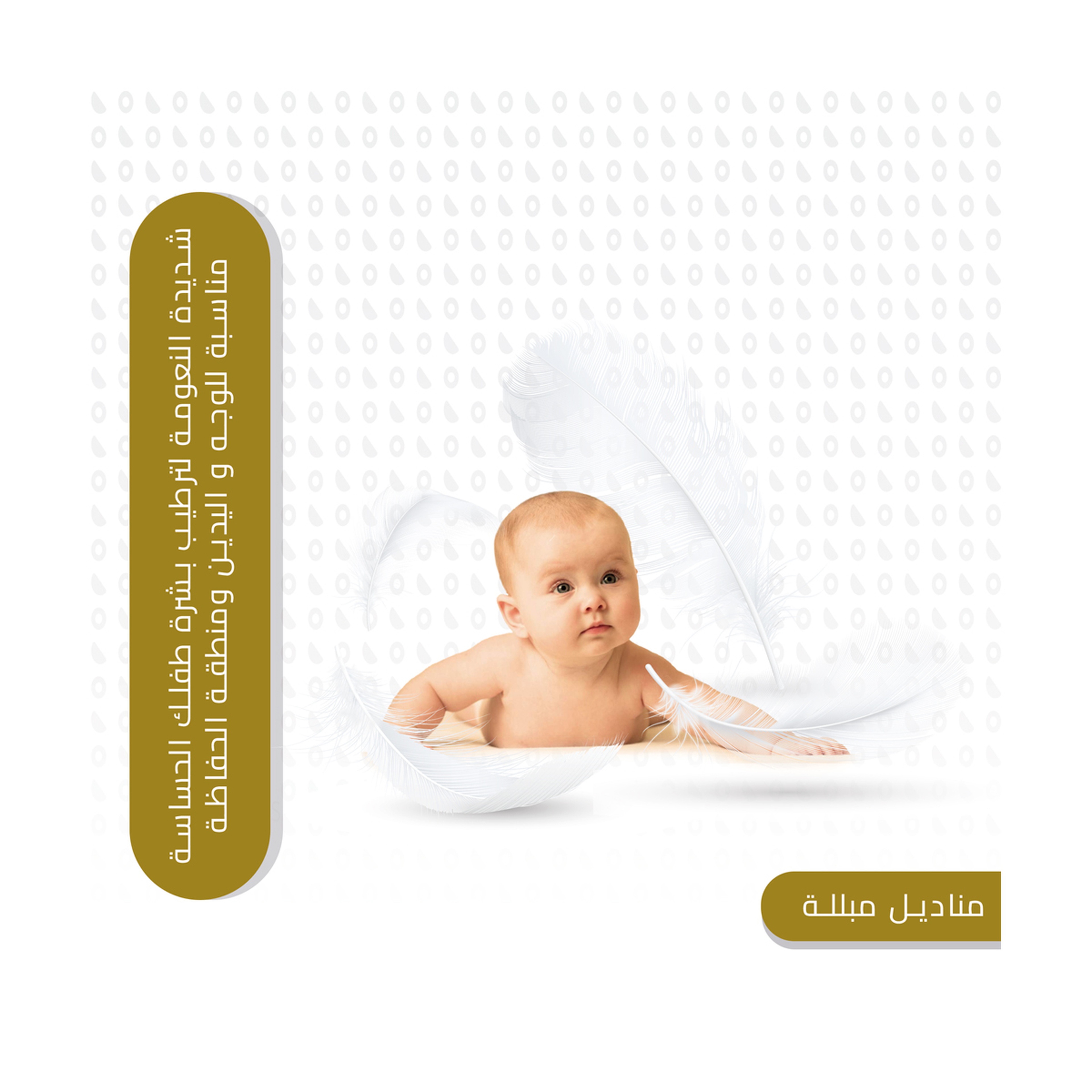 Luqu Wipes Aloe Vera & Vitamin E  240Pcs