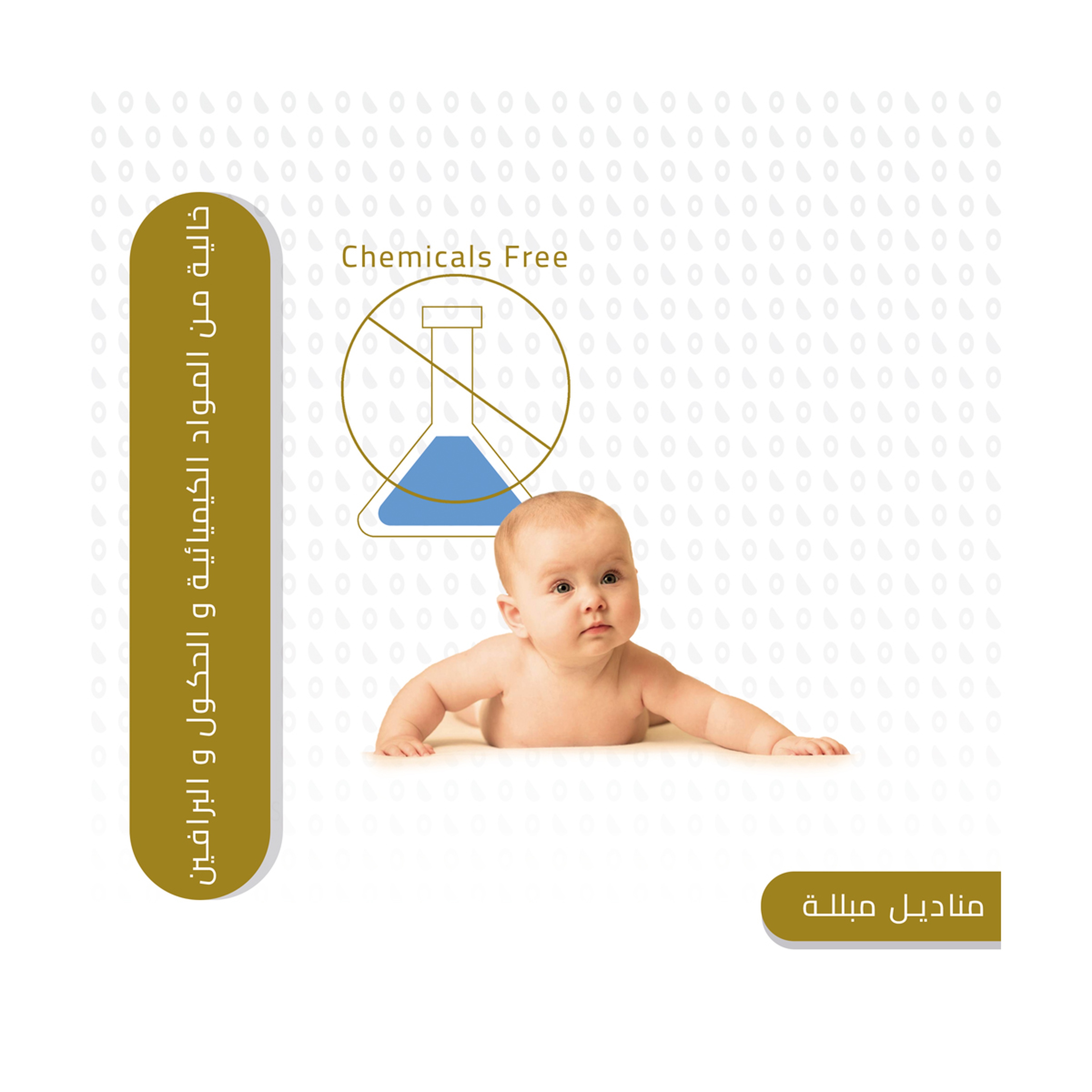 Luqu Wipes Aloe Vera & Vitamin E  240Pcs