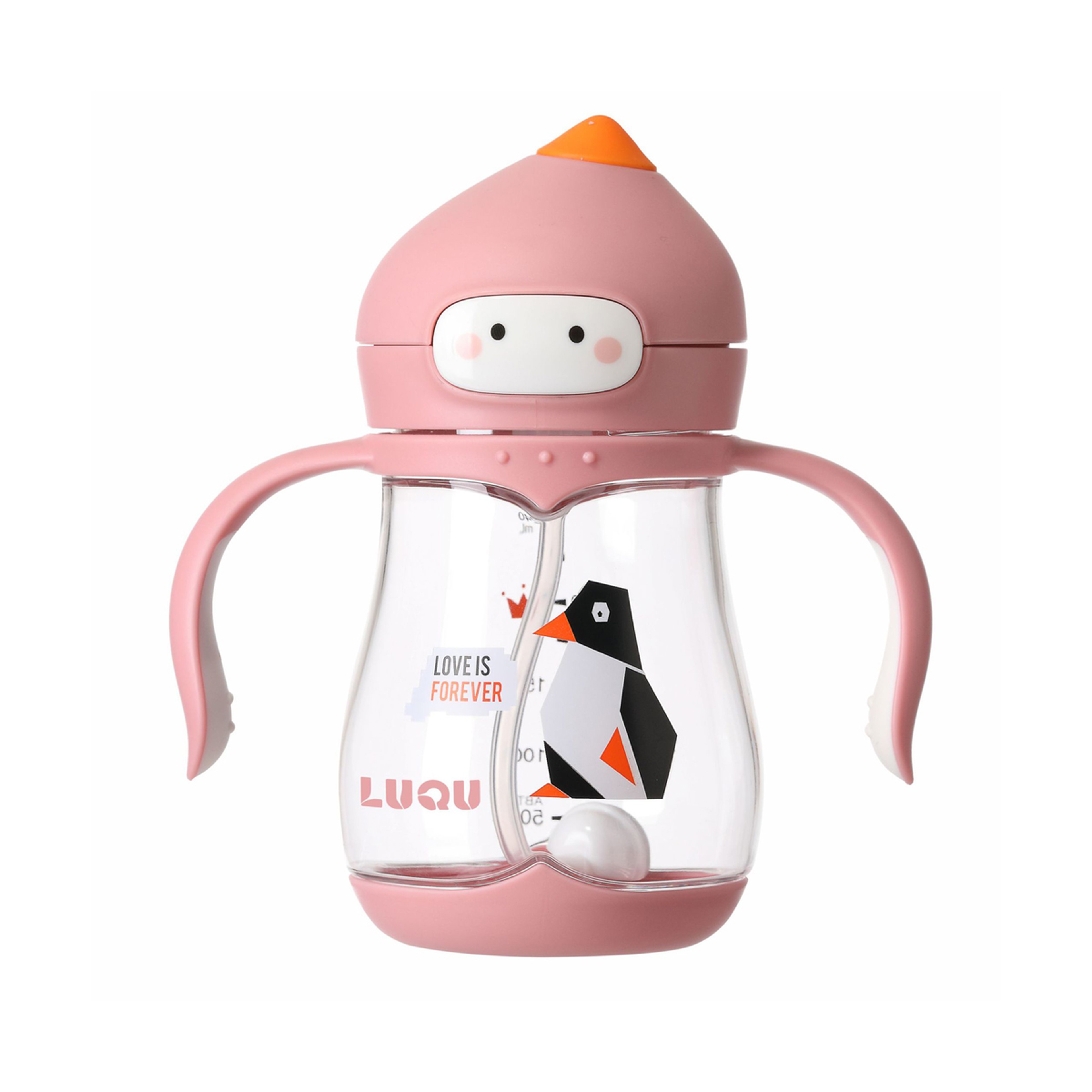 Luqu Tritan Sippy Cup Water Bottle 240Ml