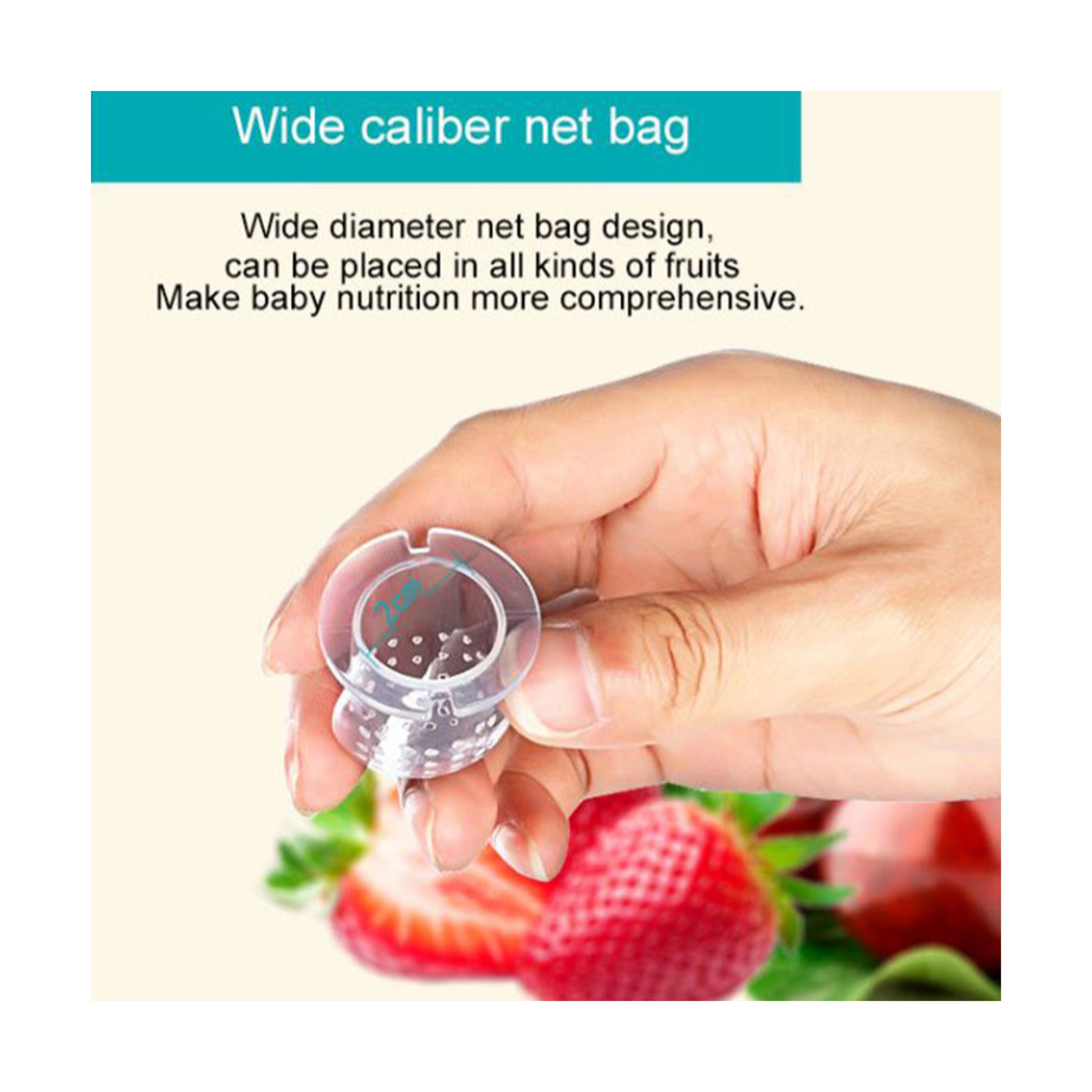 Luqu Fruit & Vegetables Feeder Sili Pink