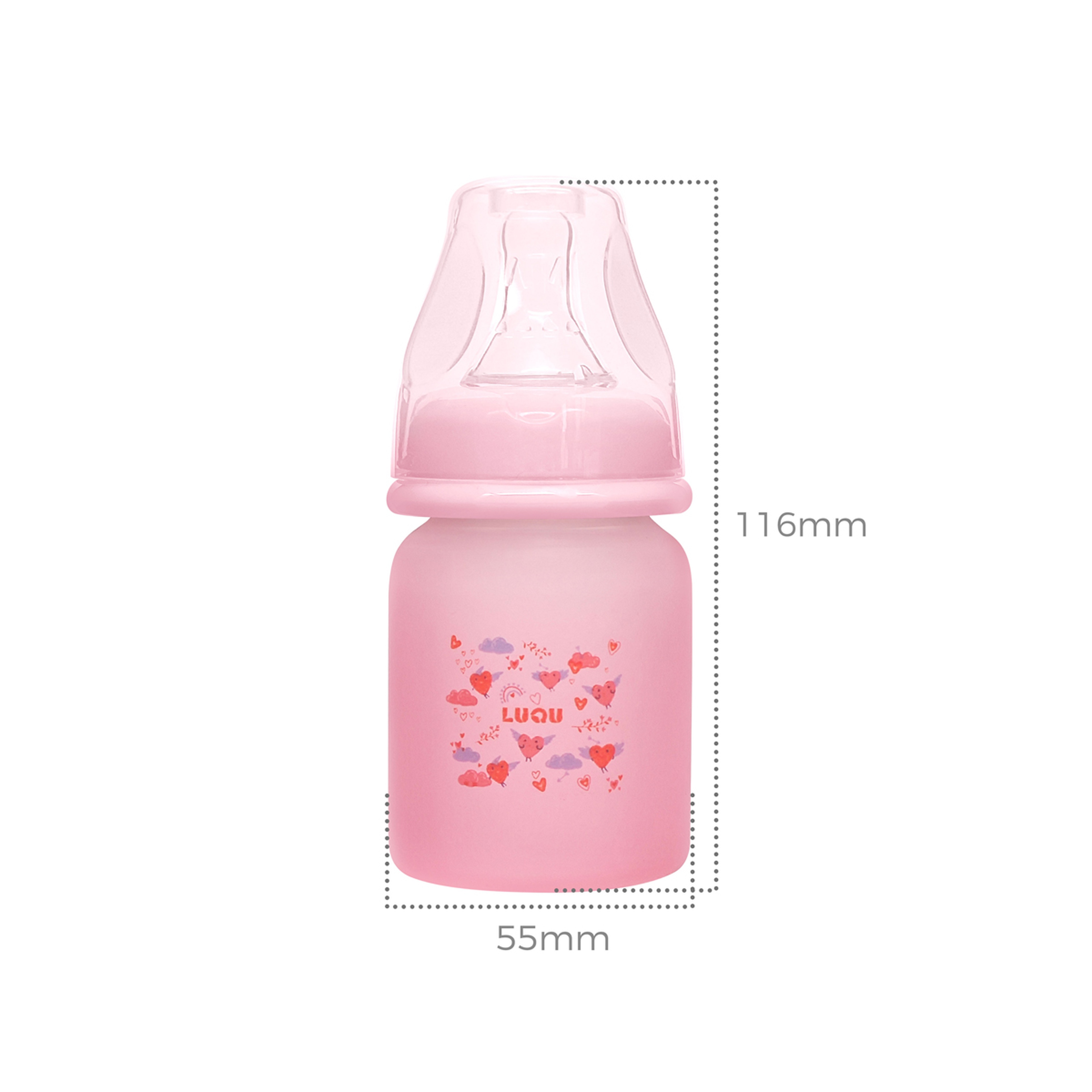 Luqu Bottle Silicone Coating 60 Ml Pink