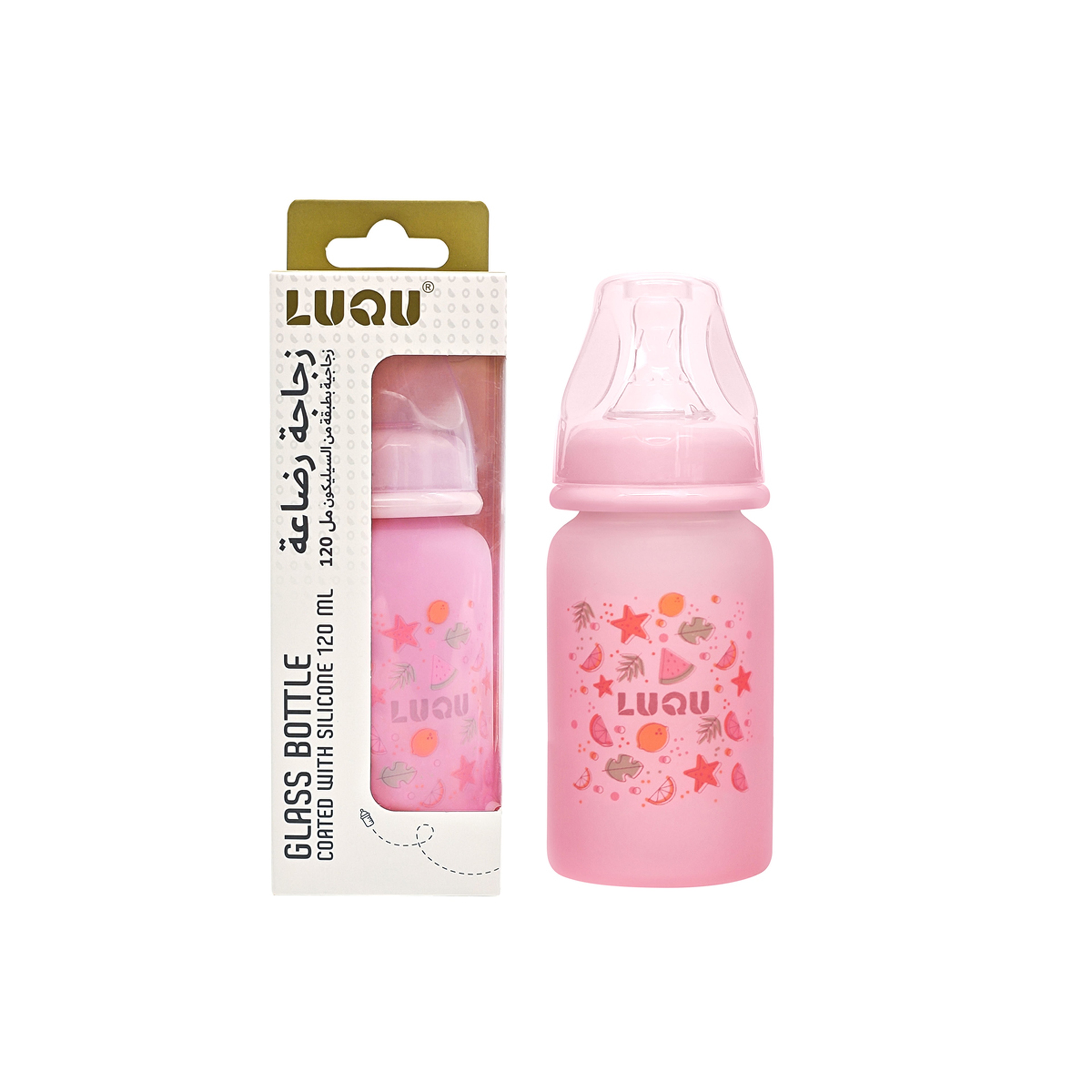 Luqu Glass Silicone Coating 120 Ml Pink