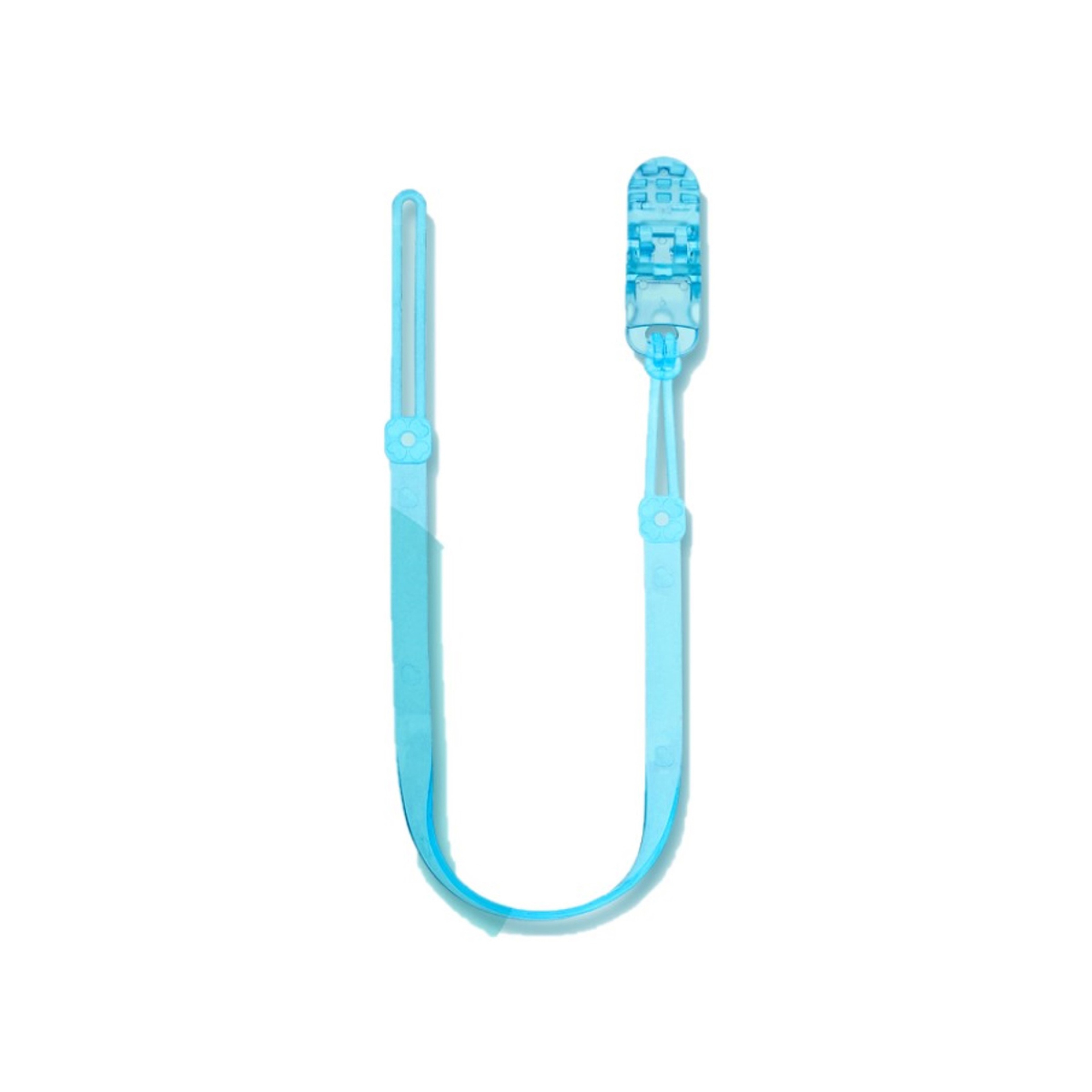 Luqu Pacifier Holder Silicone-Blue