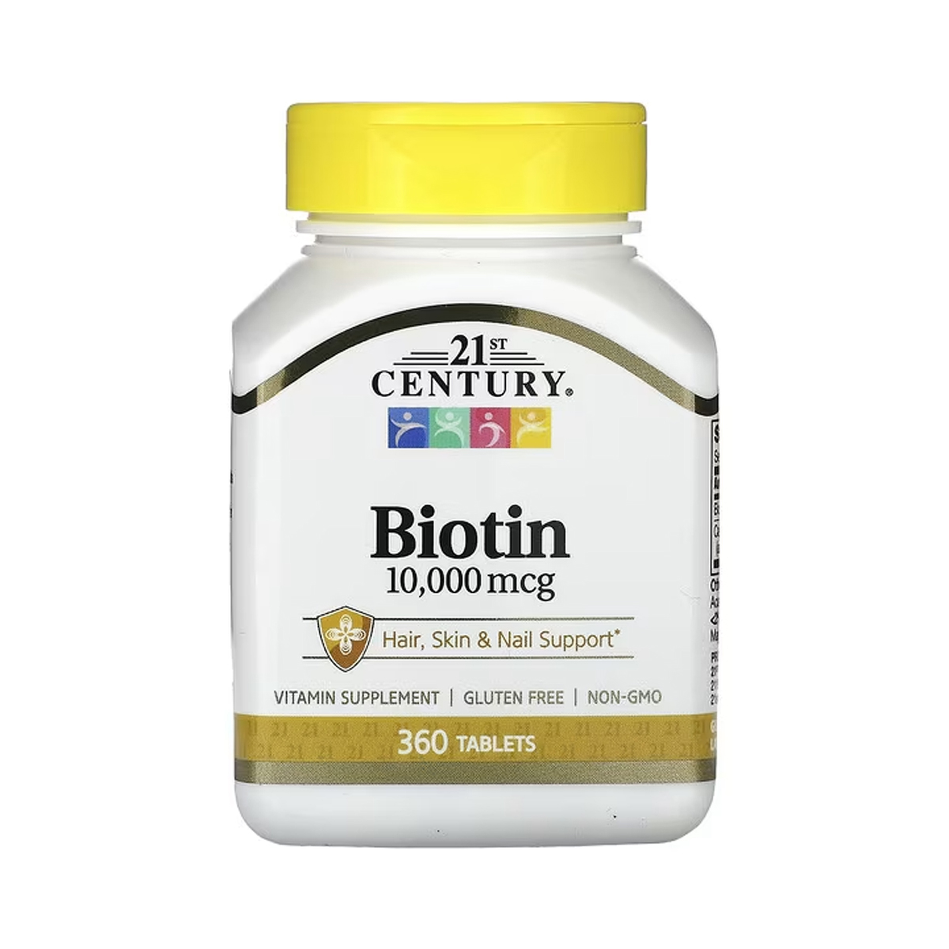 21st Century Biotin 10,000 mcg 360 Tab