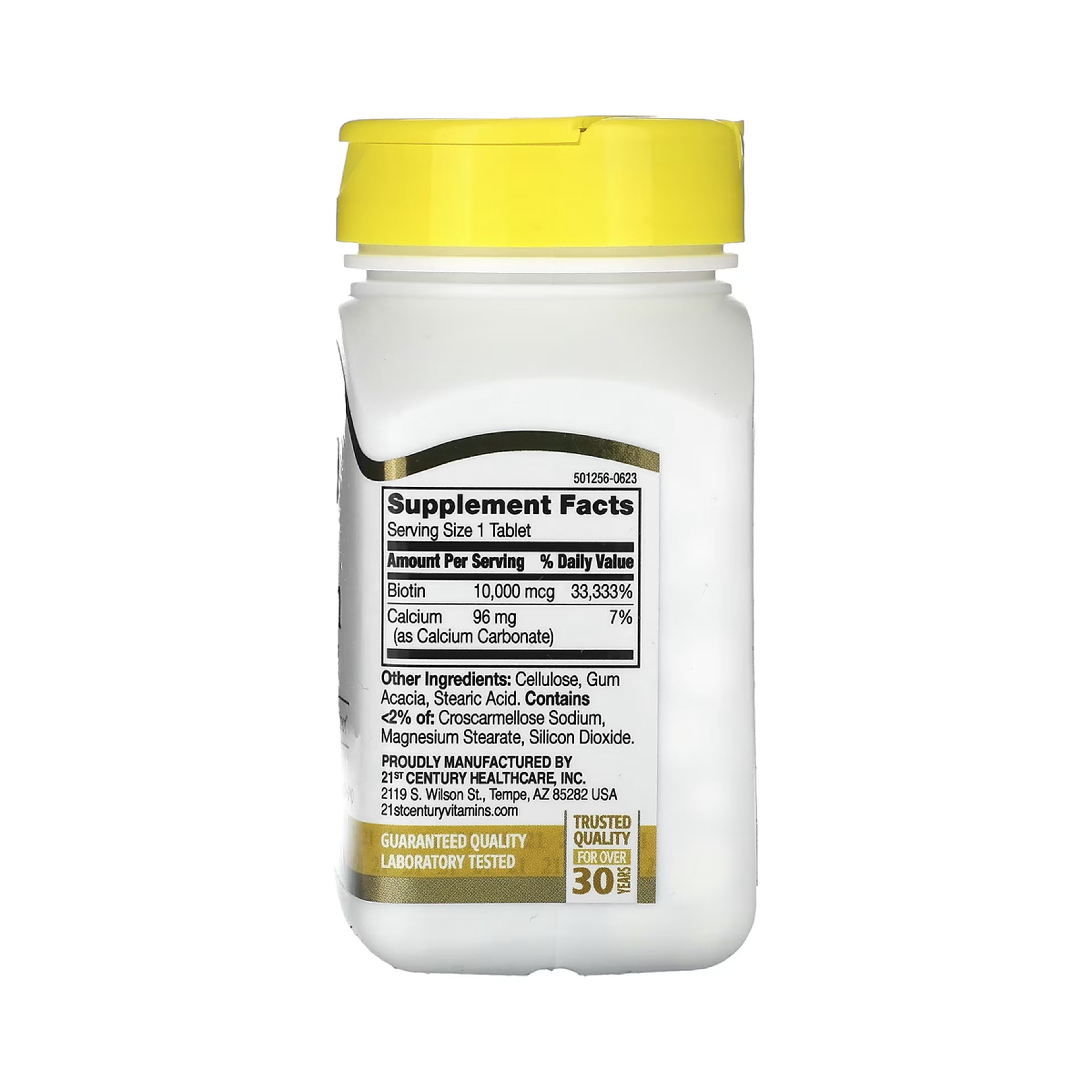 21st Century Biotin 10,000 mcg 360 Tab