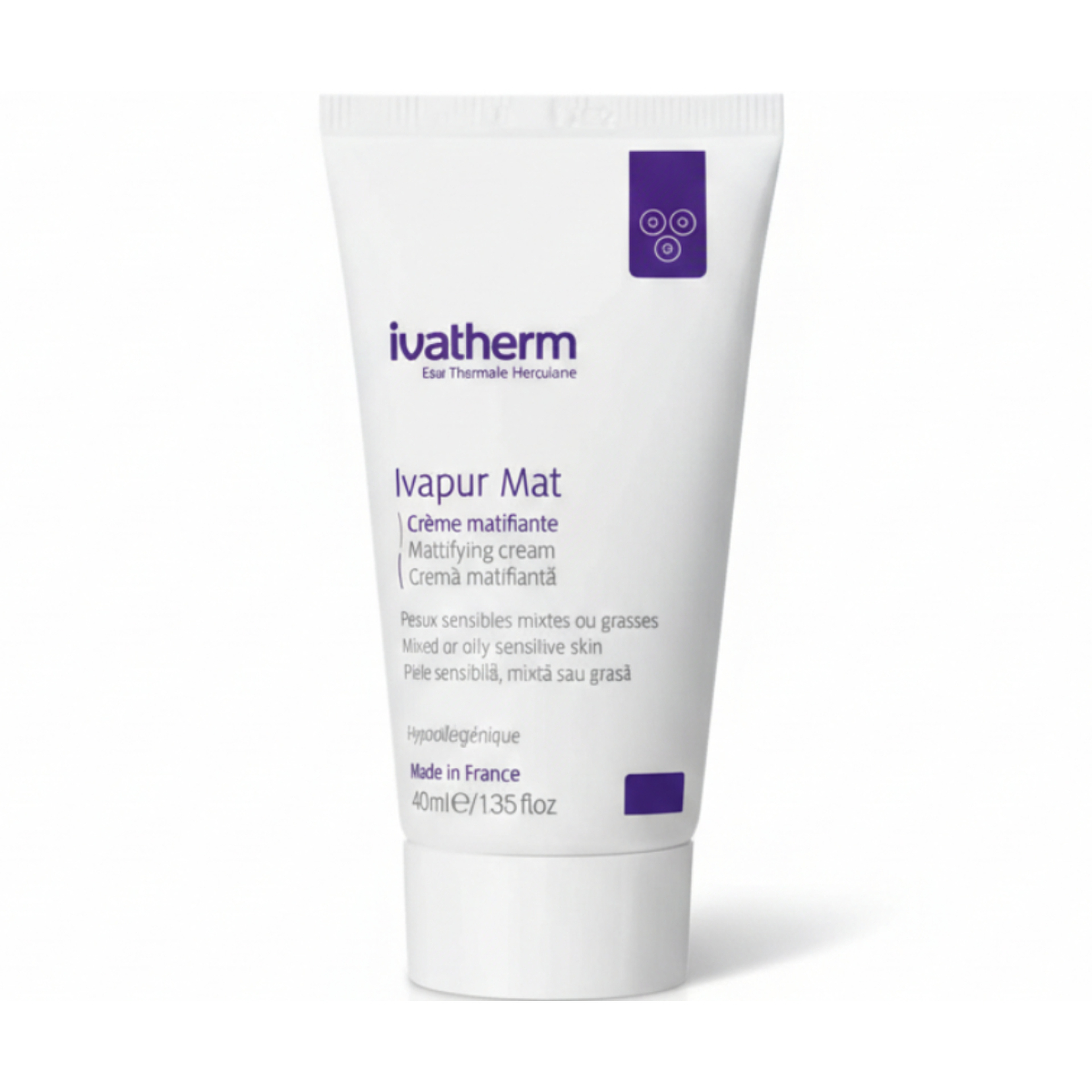 Ivatherm Ivapur Mat Mattifying Cream 40Ml