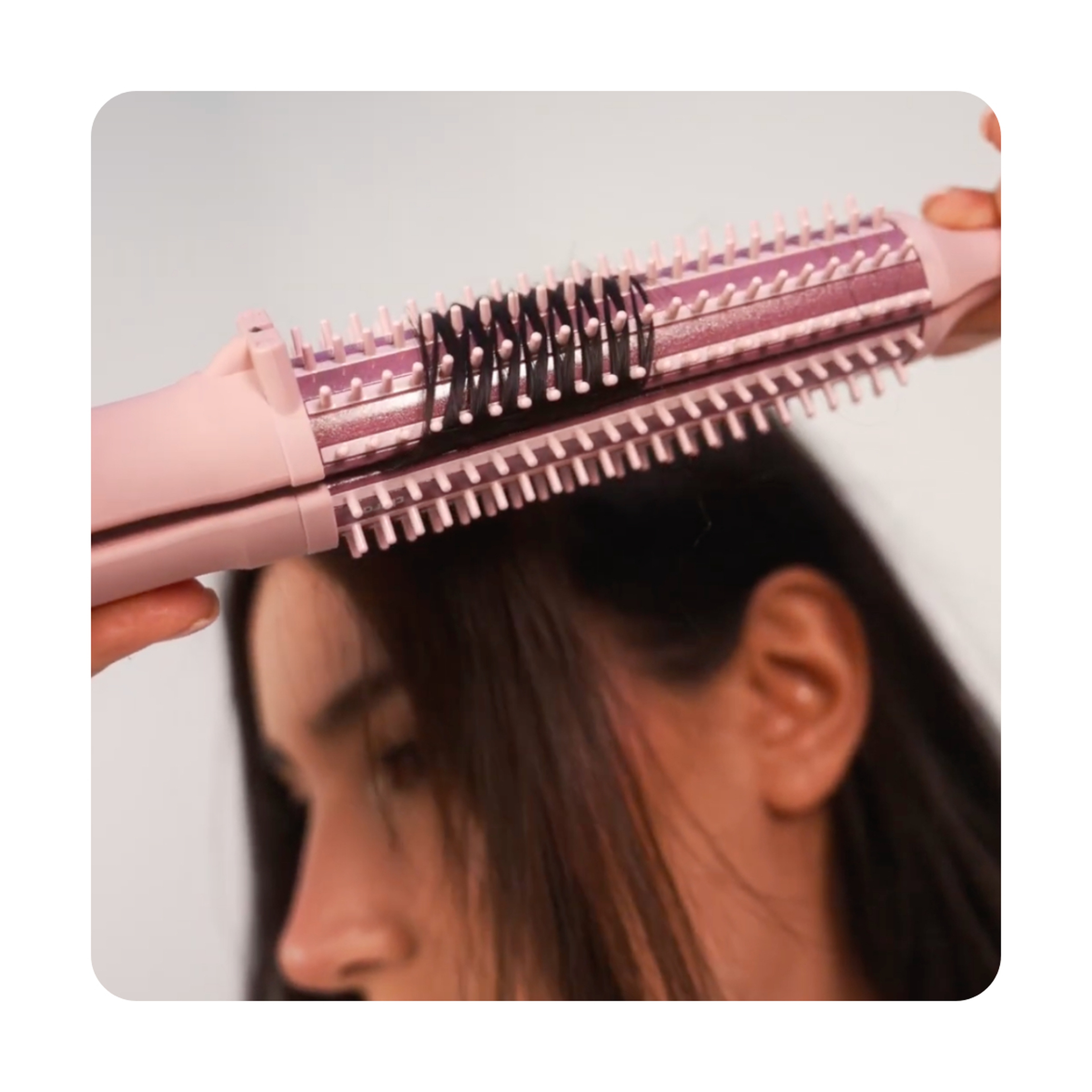 Clara Dual Slim Brush - Pink