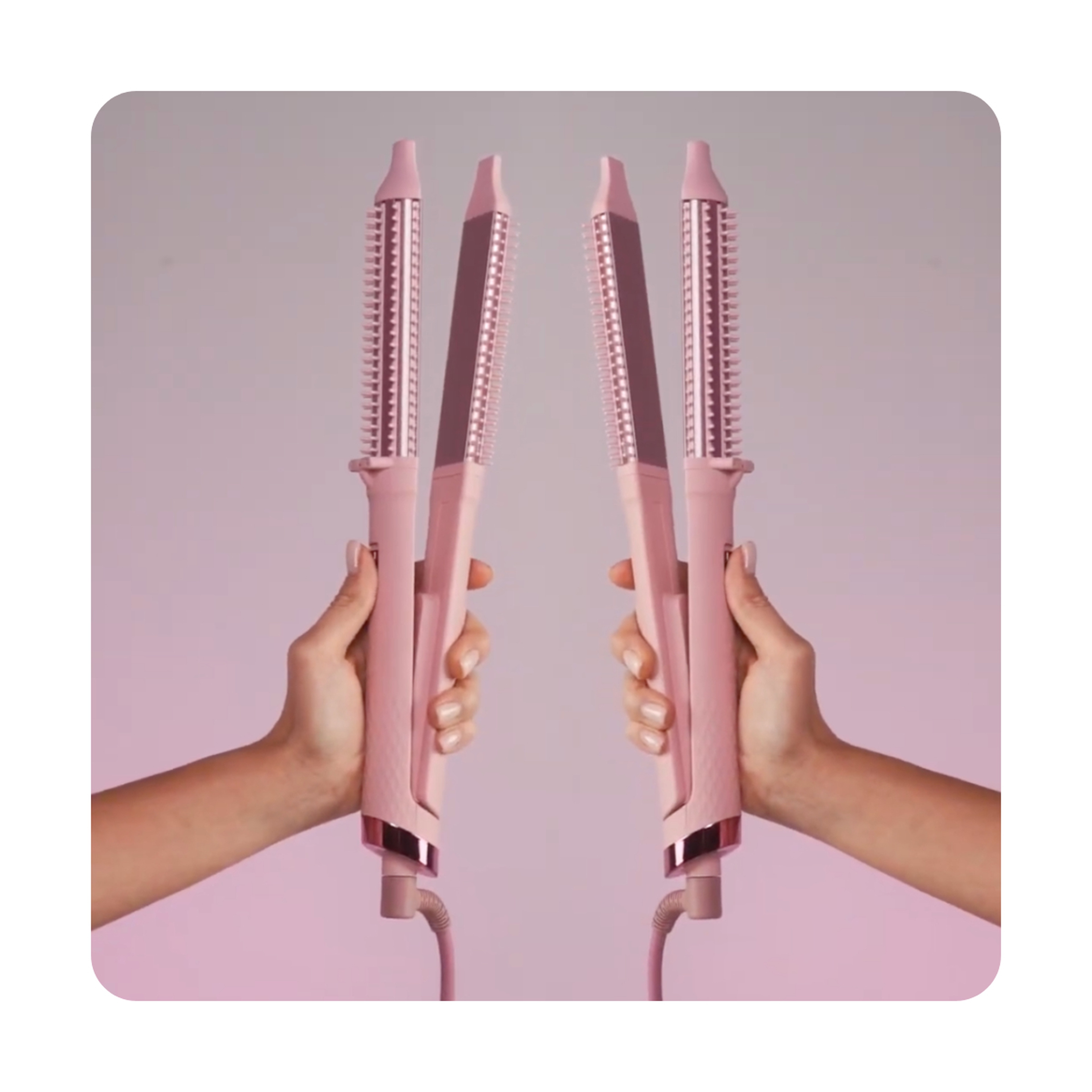 Clara Dual Slim Brush - Pink