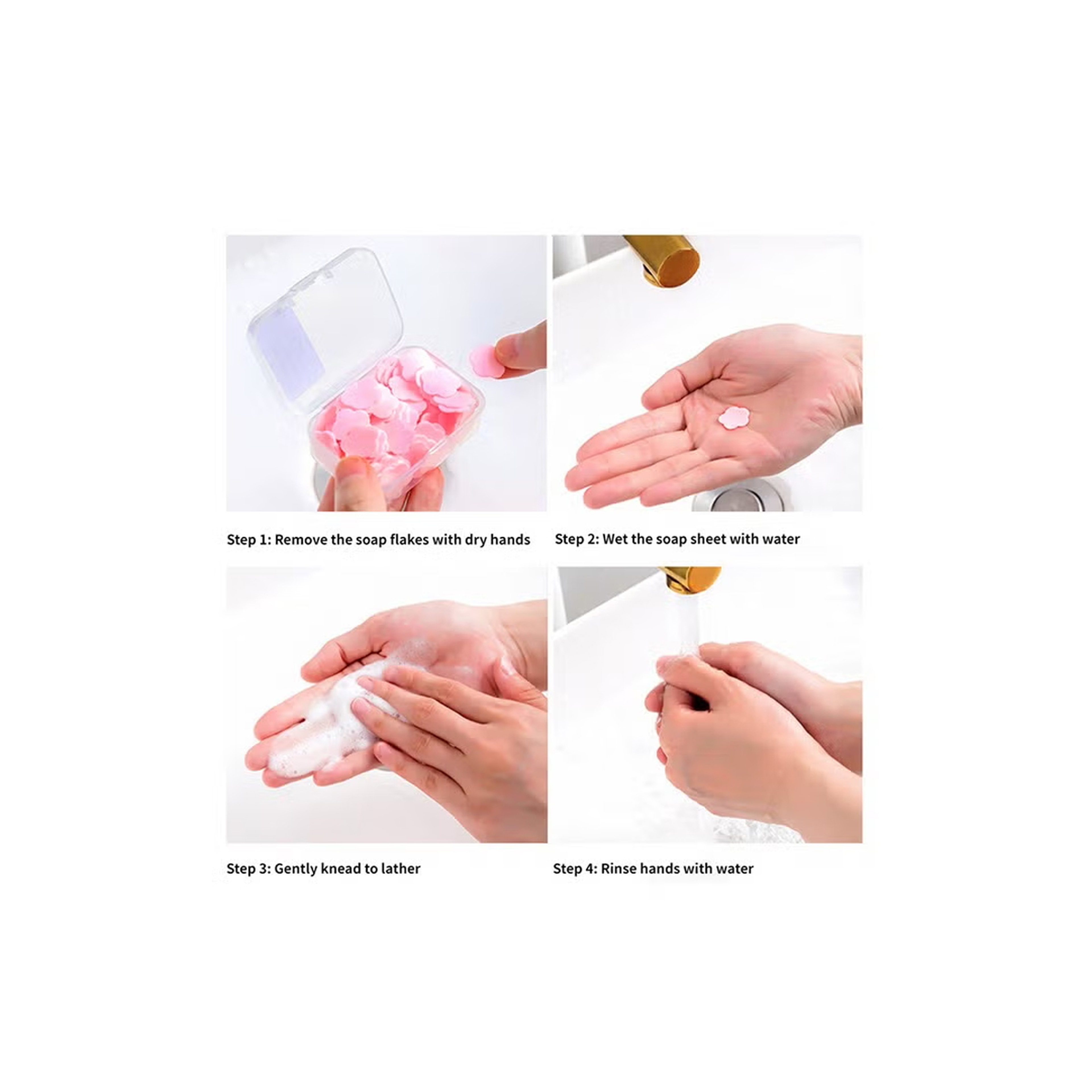 ترافالا أوراق صابون ورقية مجموعة 3 حبات