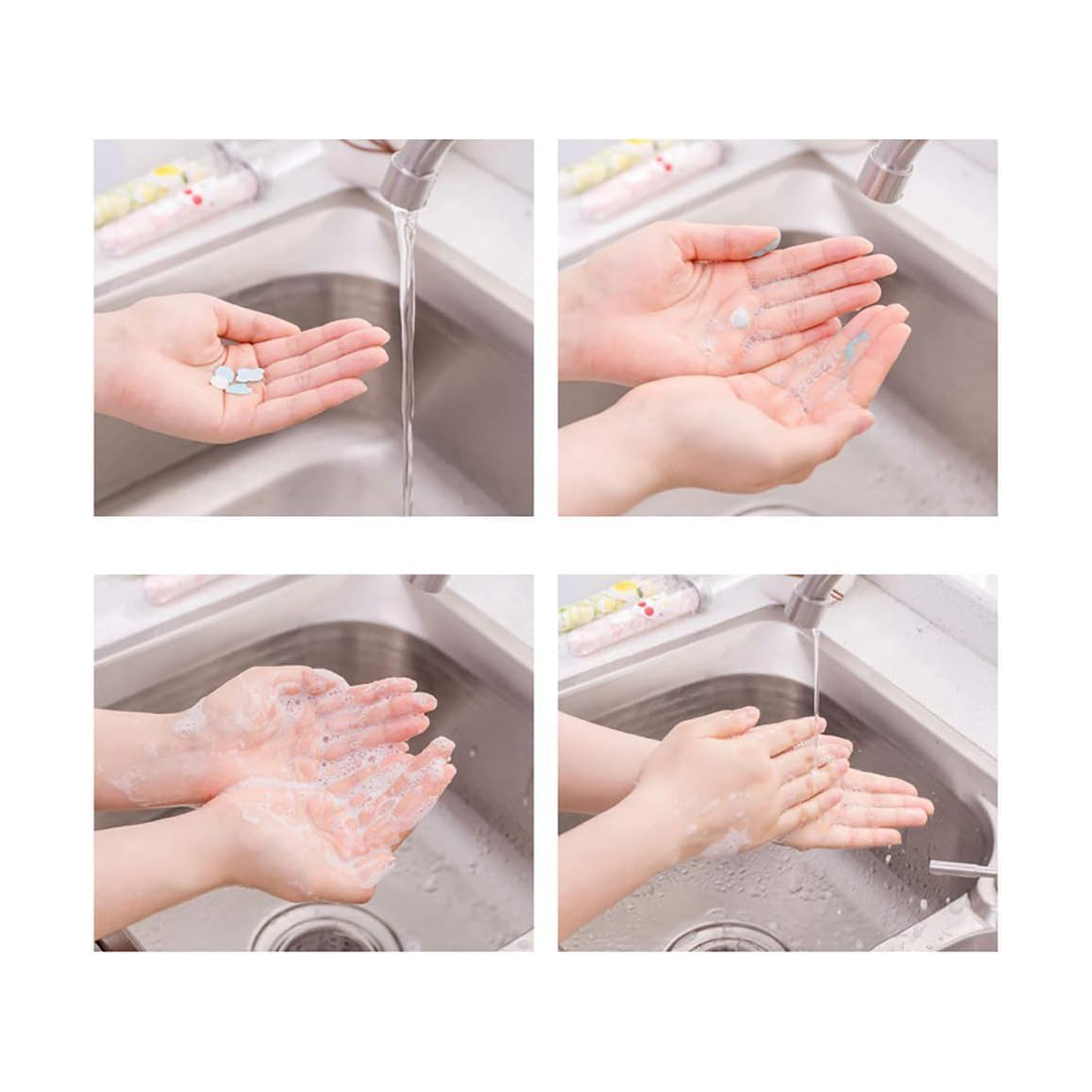 ترافالا أنبوب أوراق صابون ورقية – فراولة