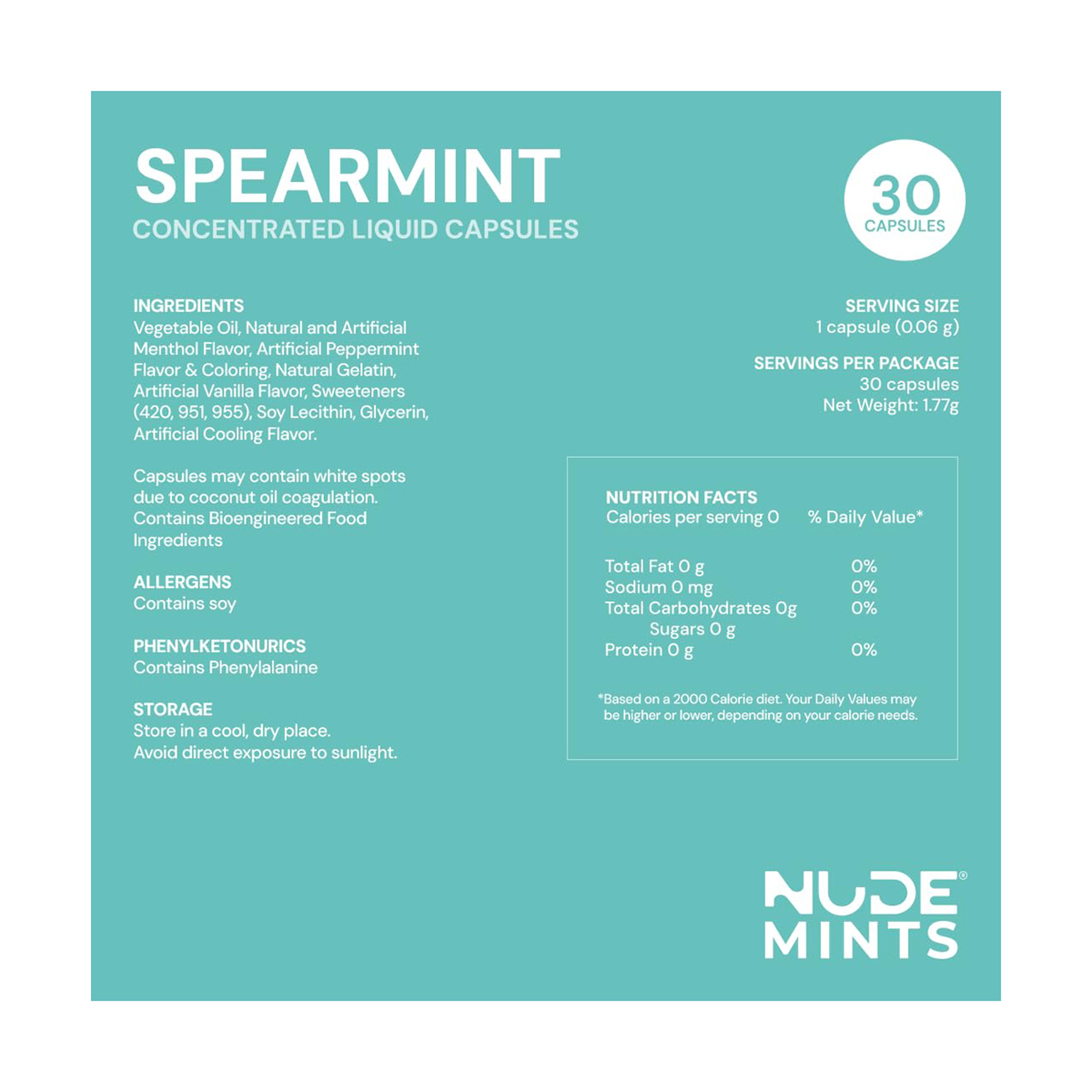 نود منتس كرات نعناع النعناع البري الأسود