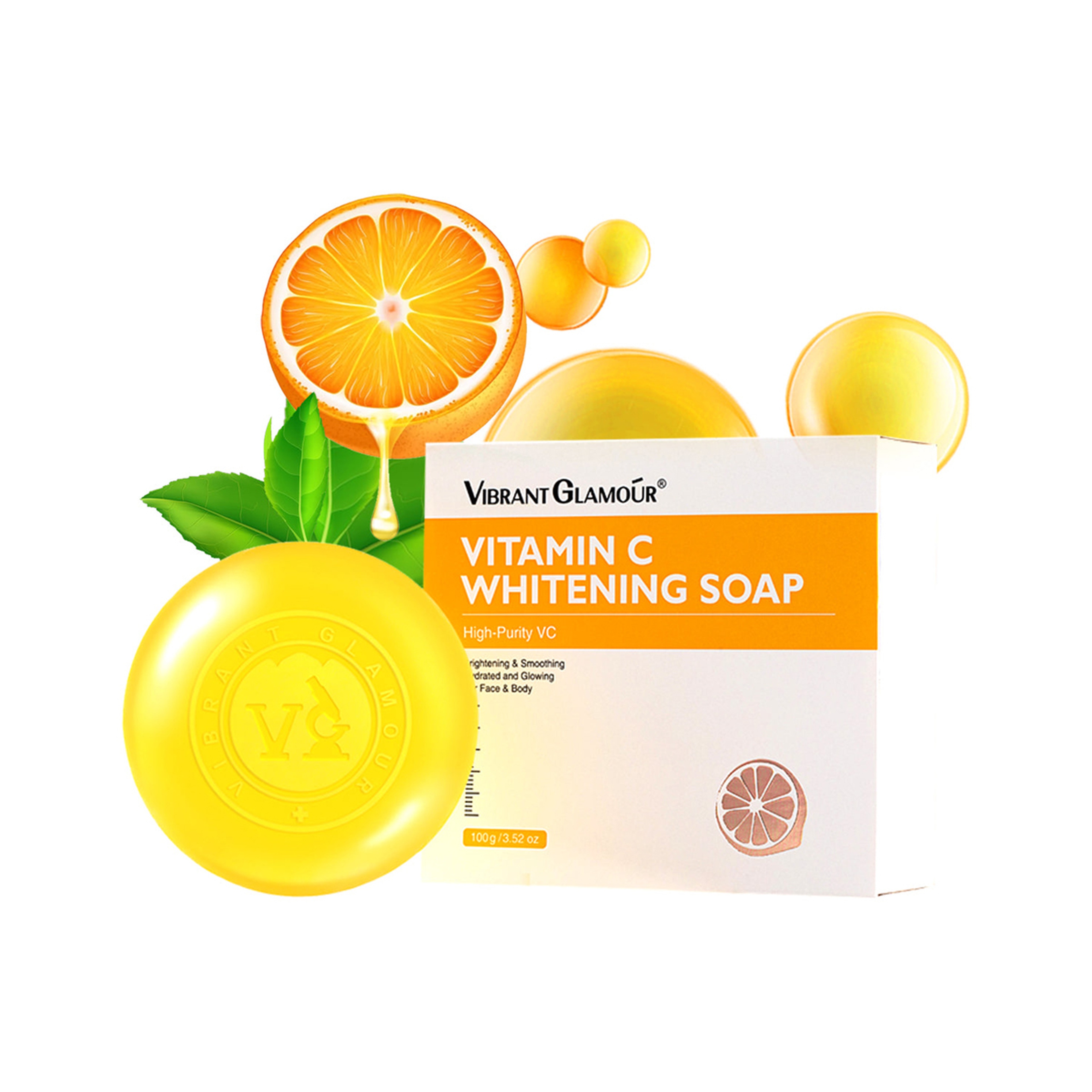 فايبرنت جلامور صابون فيتامين سي 100 ج