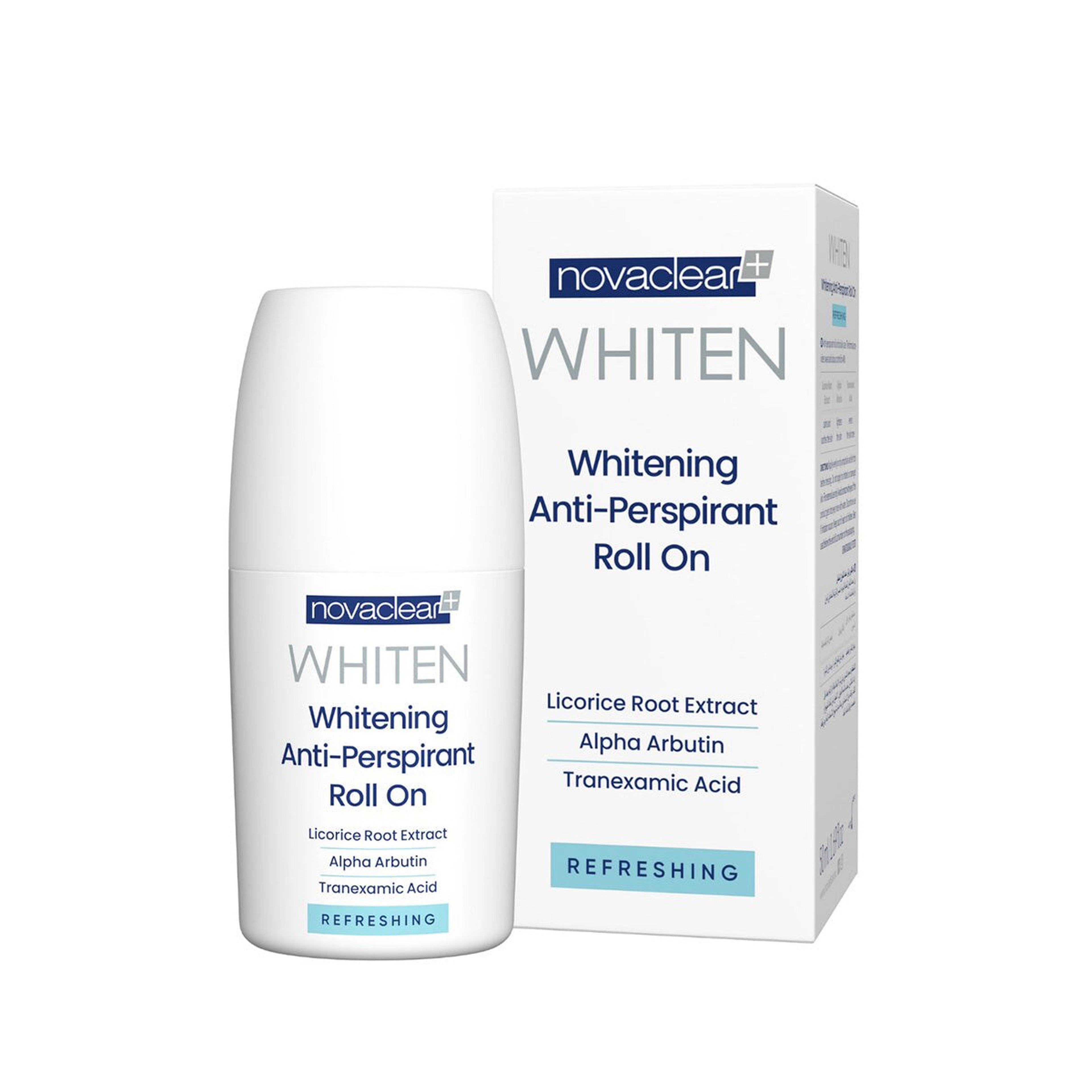 نوفاكلير مزيل عرق لتفتيح البشرة – منعش 5