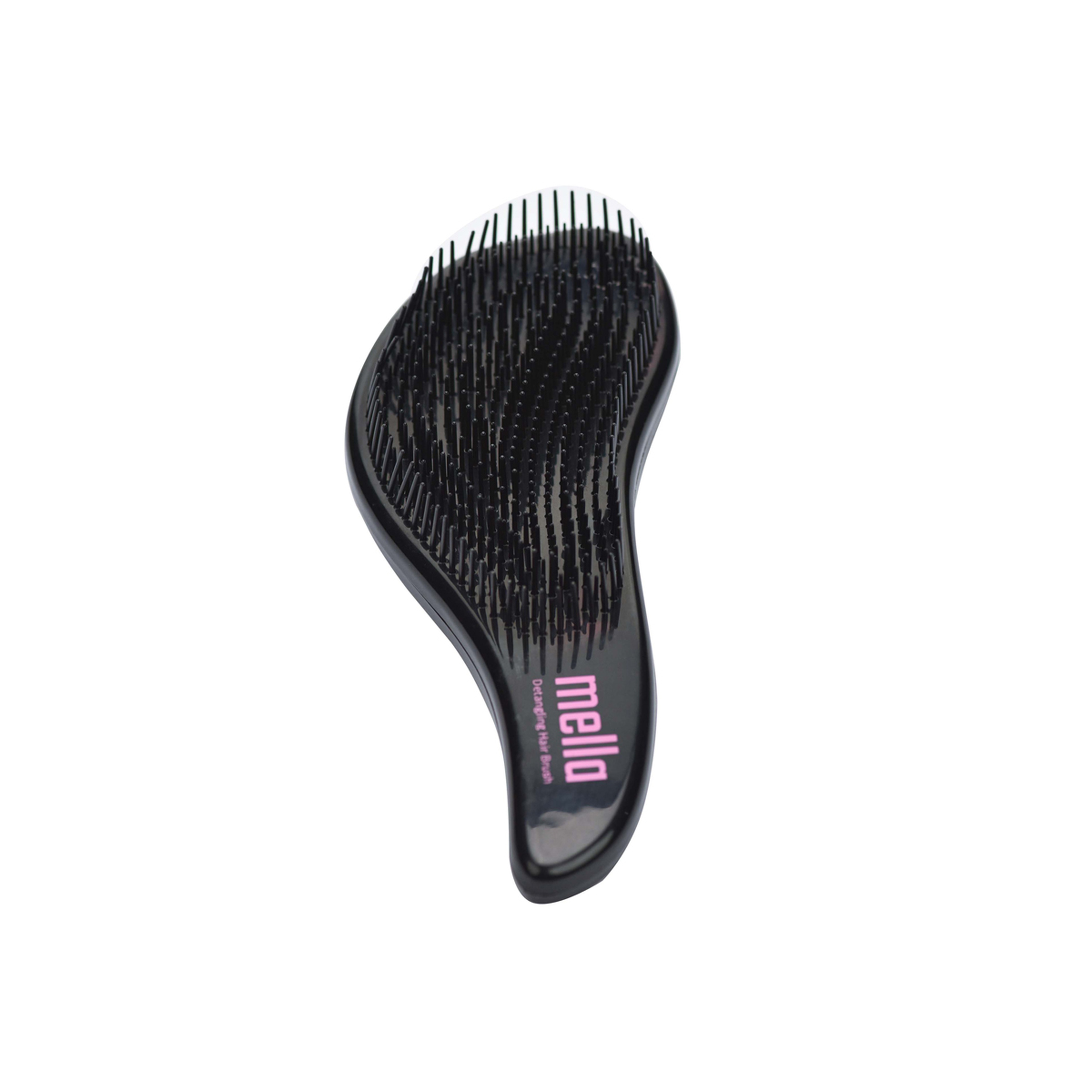 Mella Hair Brush Detangling Black