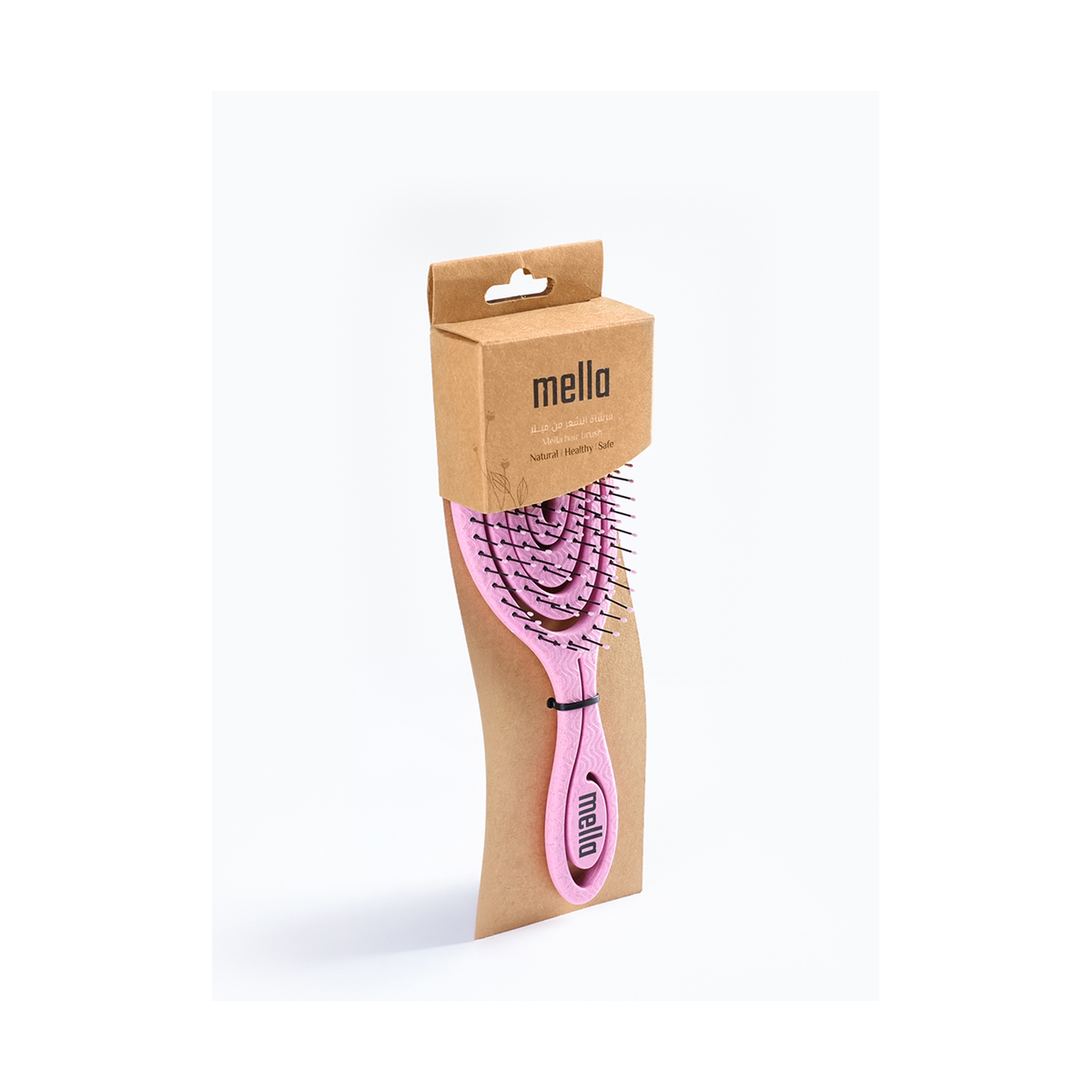 Mella Hair Brush Pink