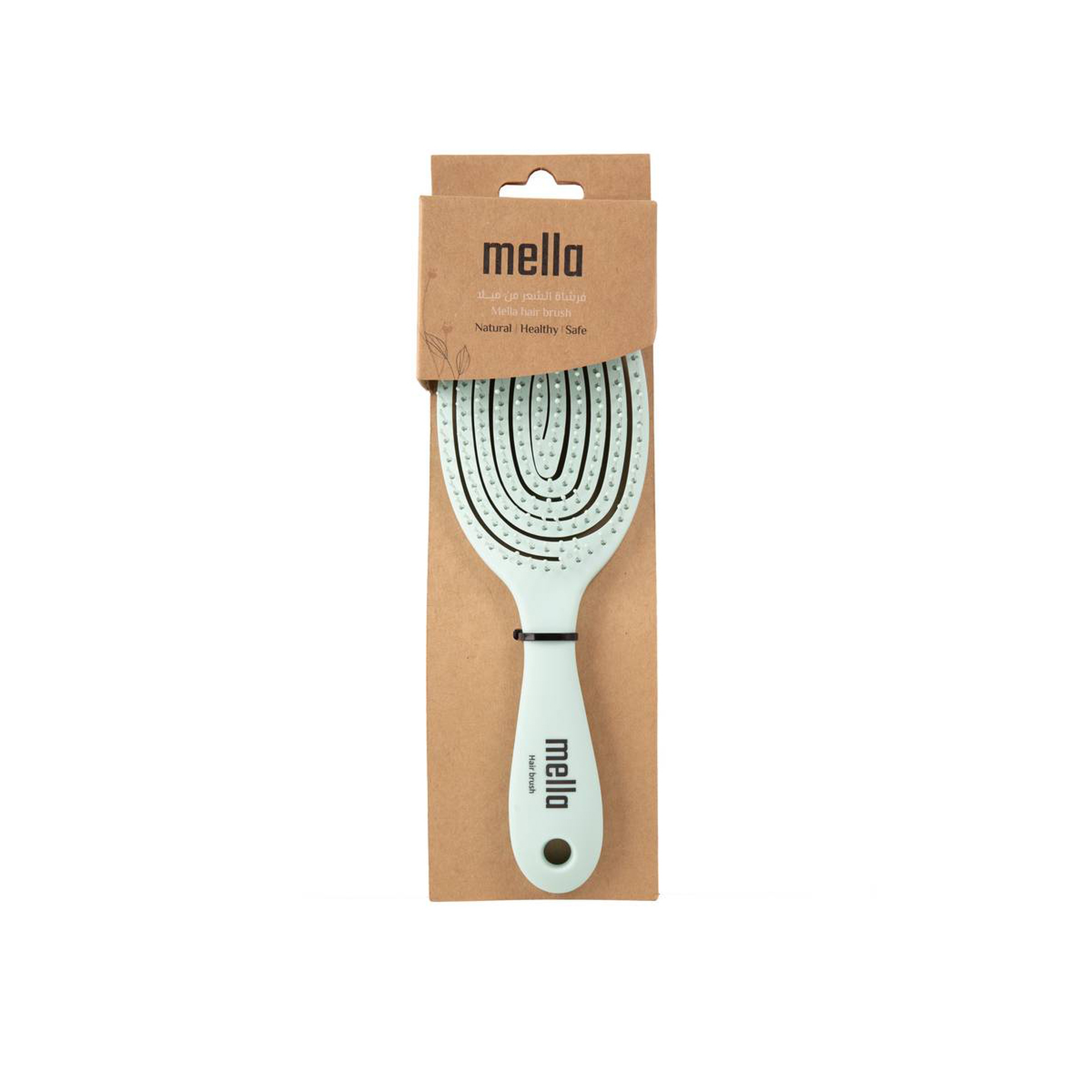 Mella Hair Brush Lite Green