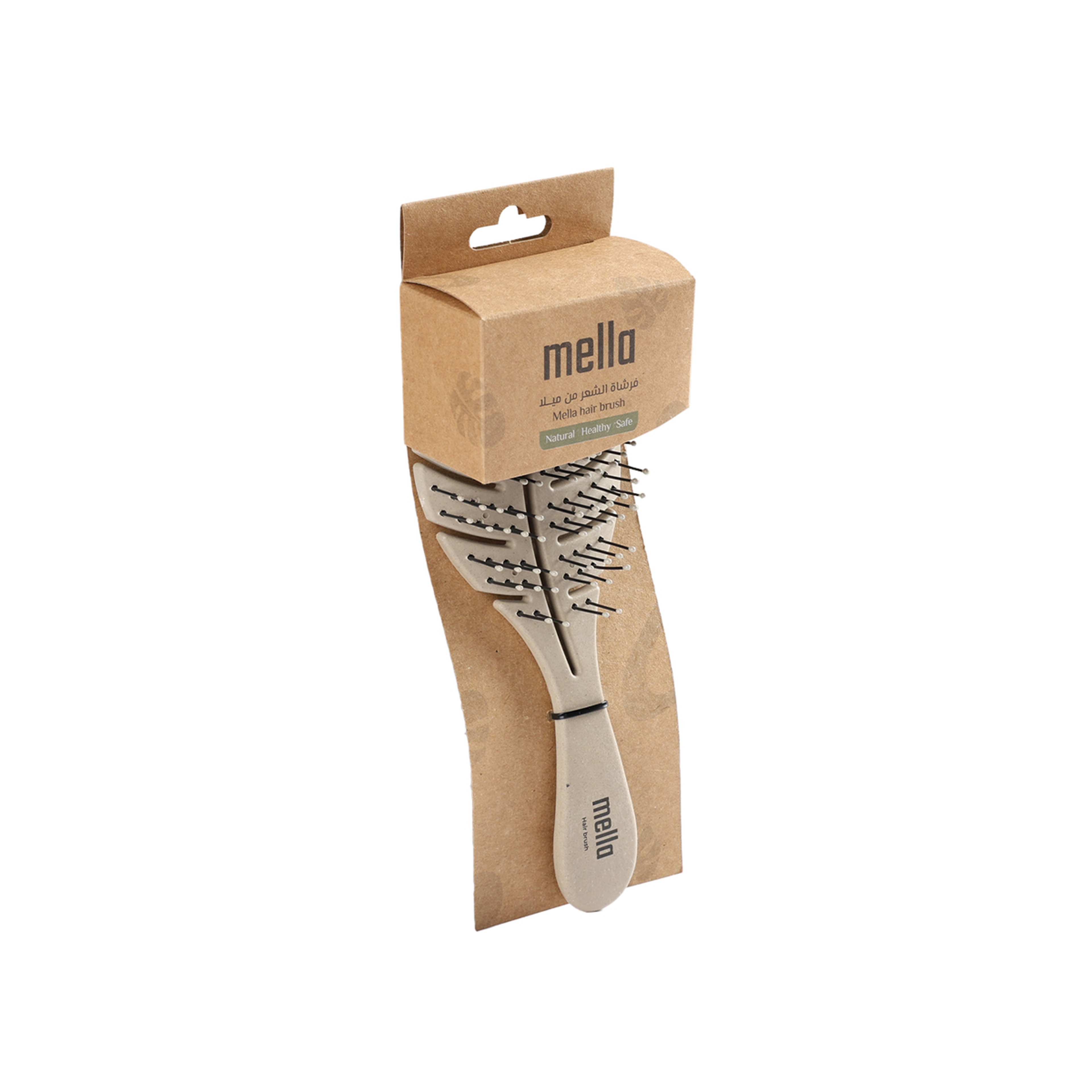 Mella Hair Brush  Beige