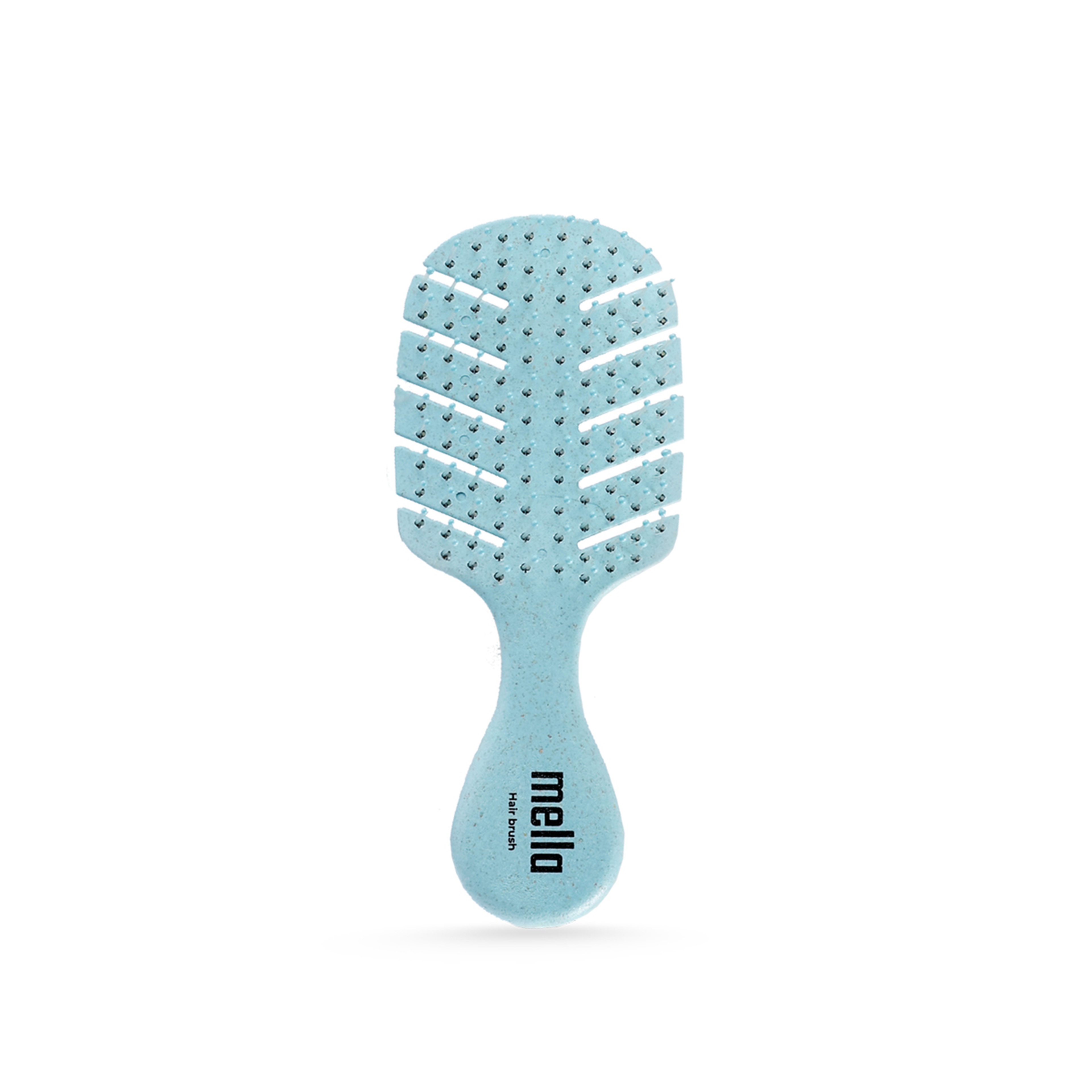 Mella Hair Brush Plastic Light Blue