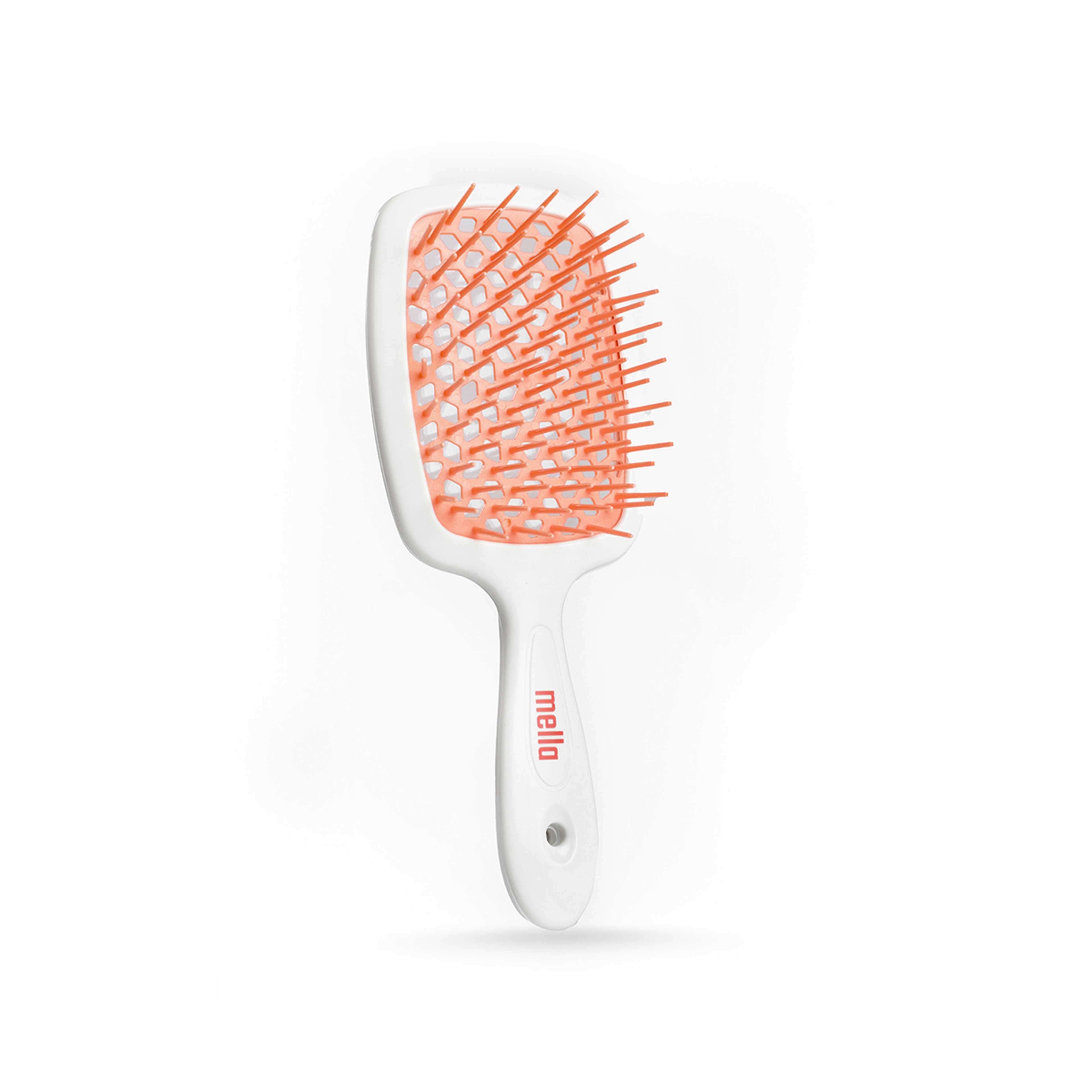 Mella Hair Brush Detangling Pink & White