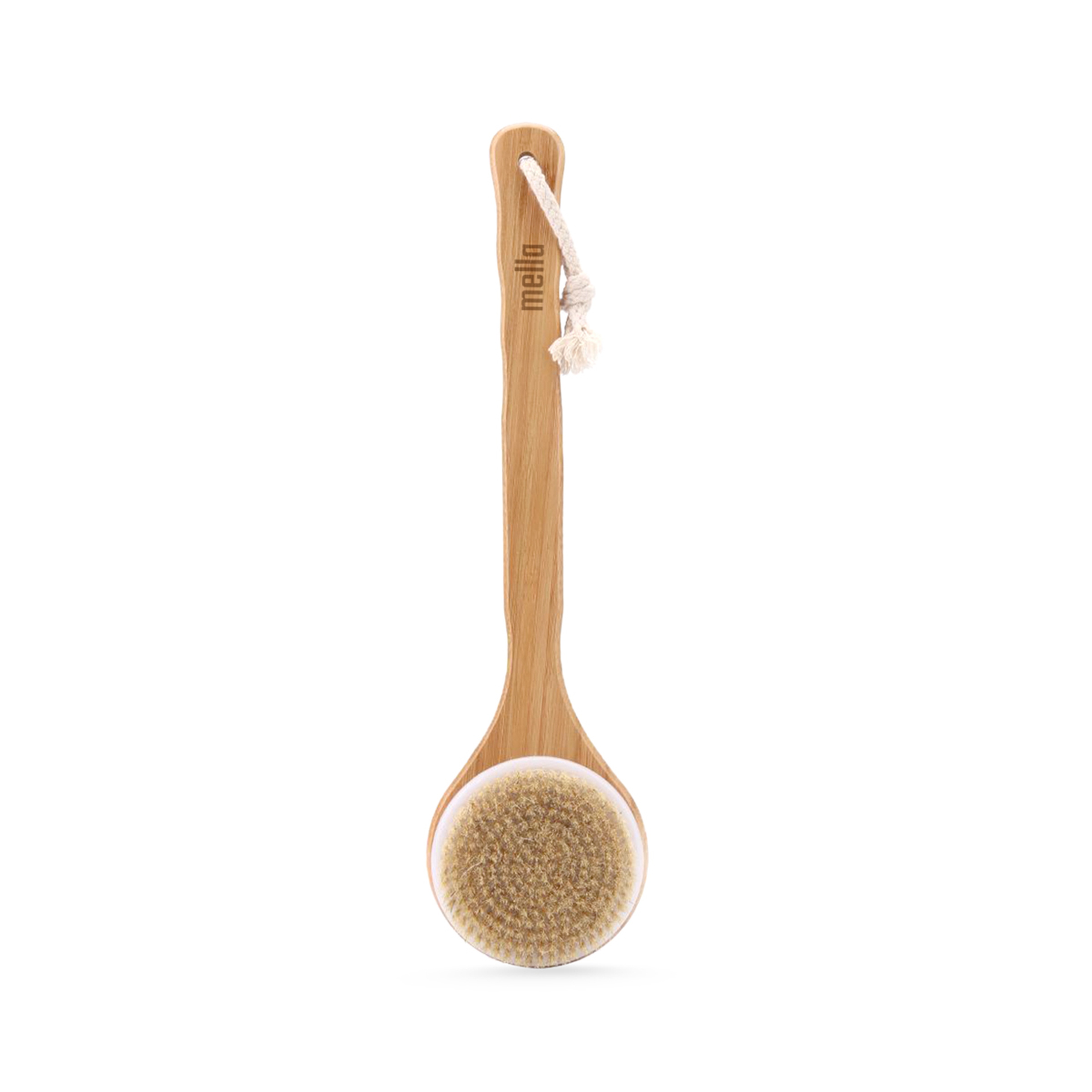 Mella Body Brush Long Handle Wooden