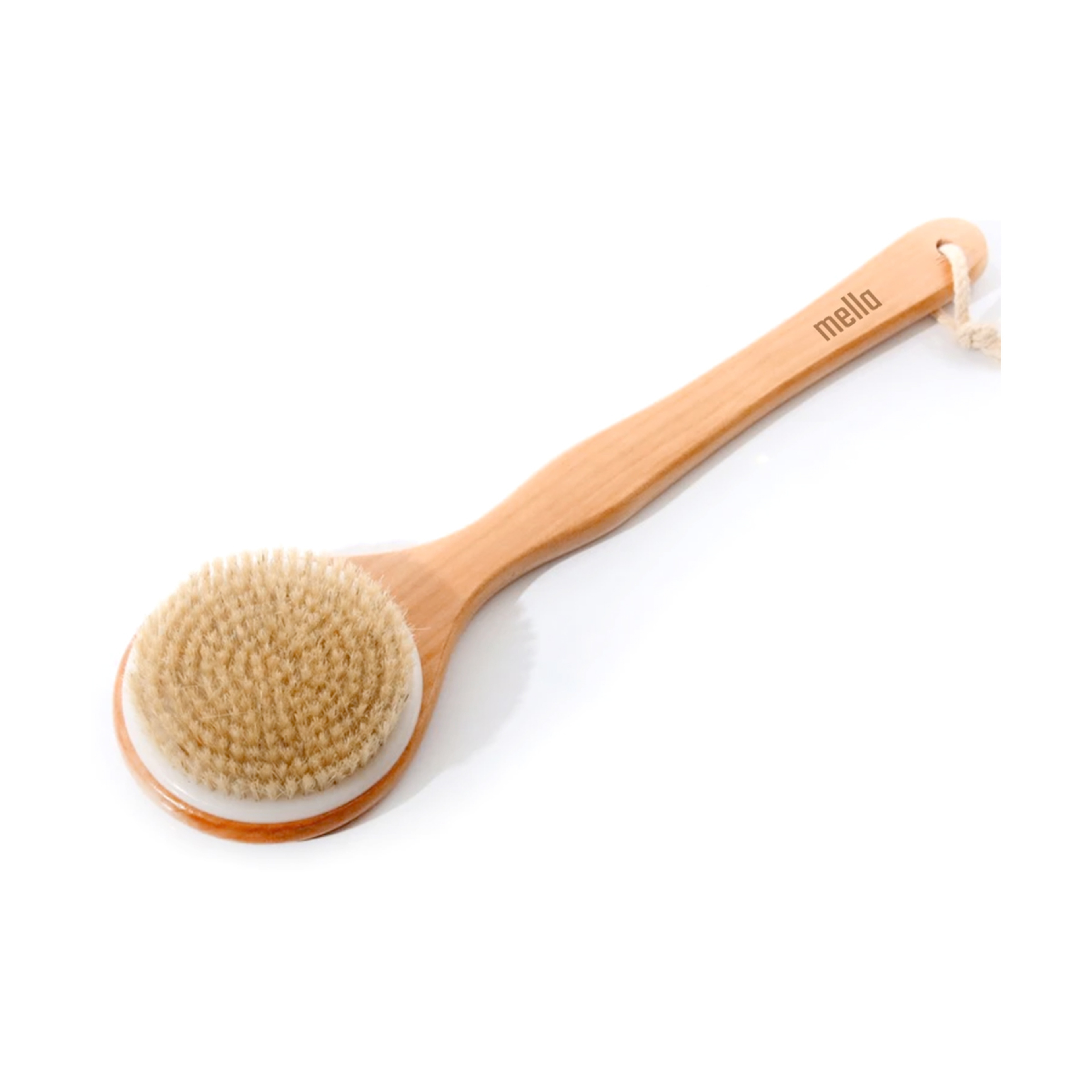 Mella Body Brush Long Handle Wooden