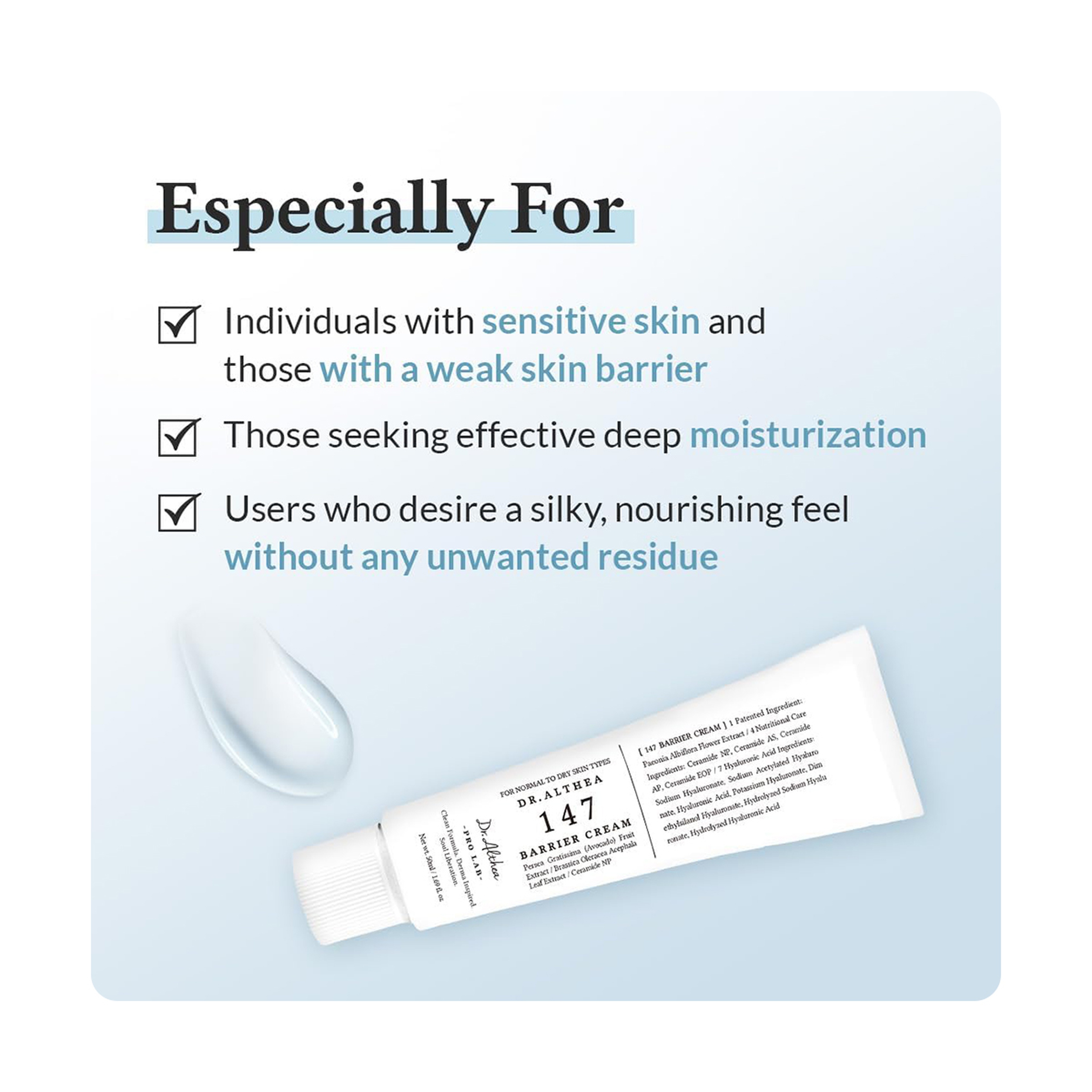 دكتور ألثيا كريم مهدئ مكثف ريسفيراترول 147 - 50 مل