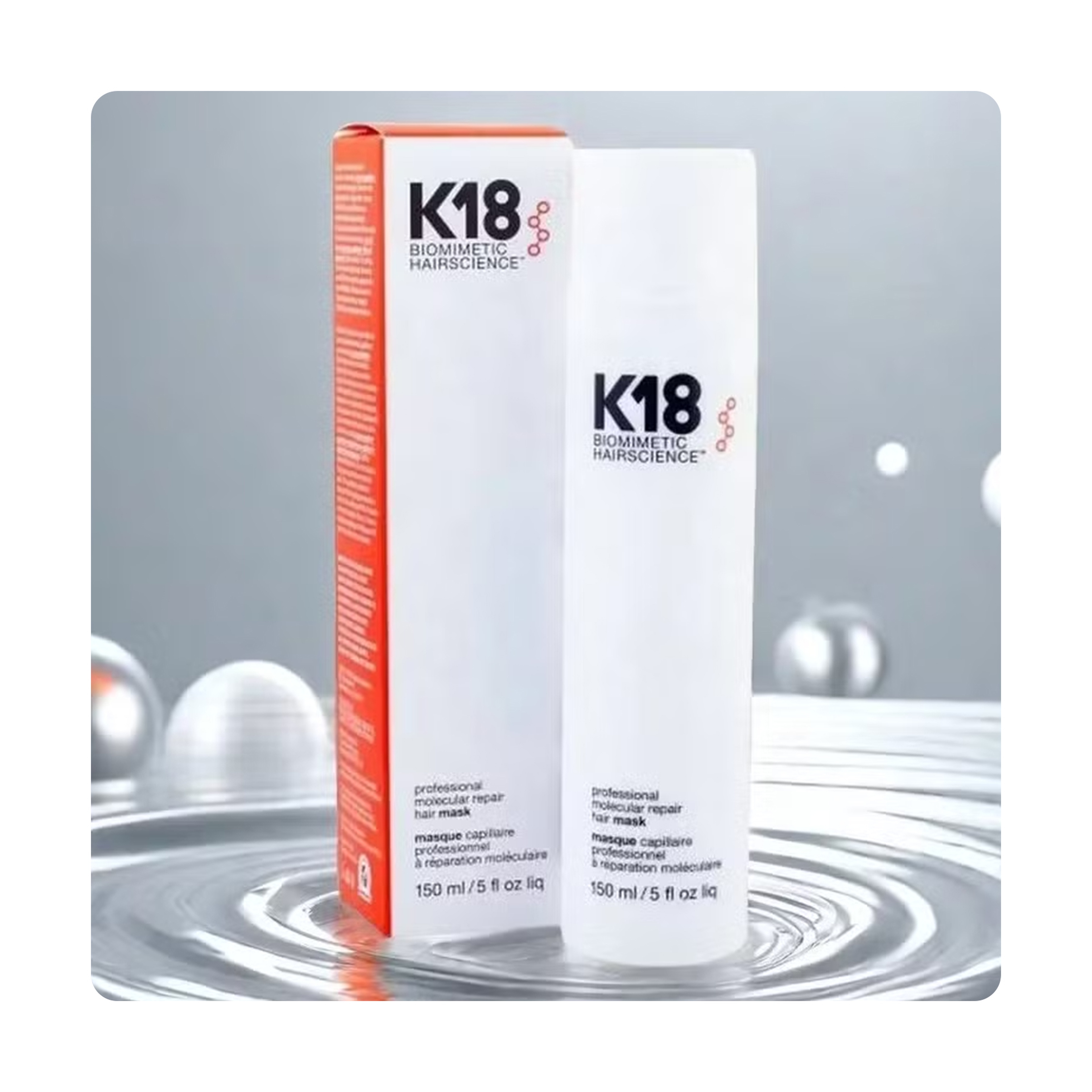 كي 18 ليف ان ماسك لاصلاح الشعر 150 مل