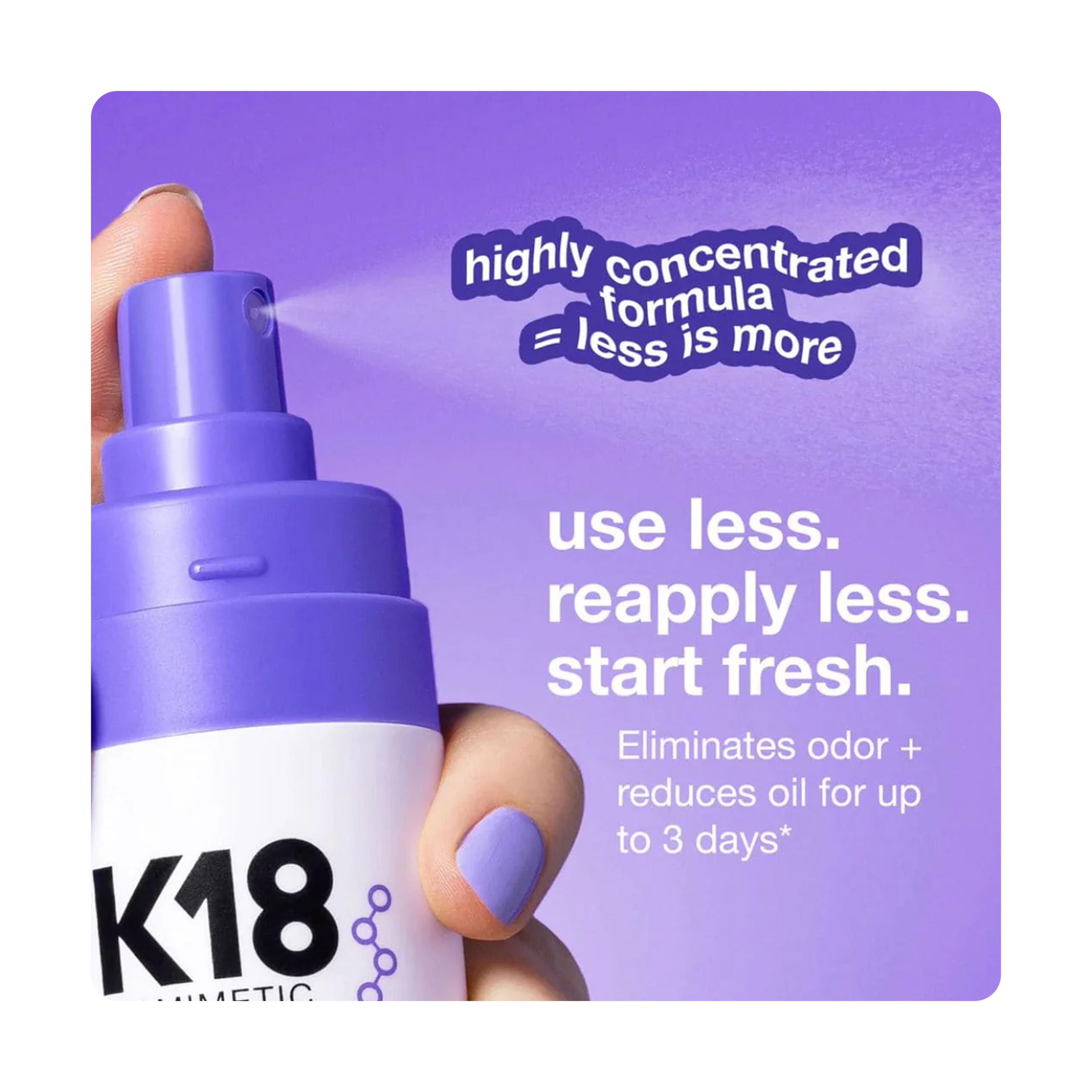 كي18 إير ووش شامبو جاف للعناية بالشعر 118 مل