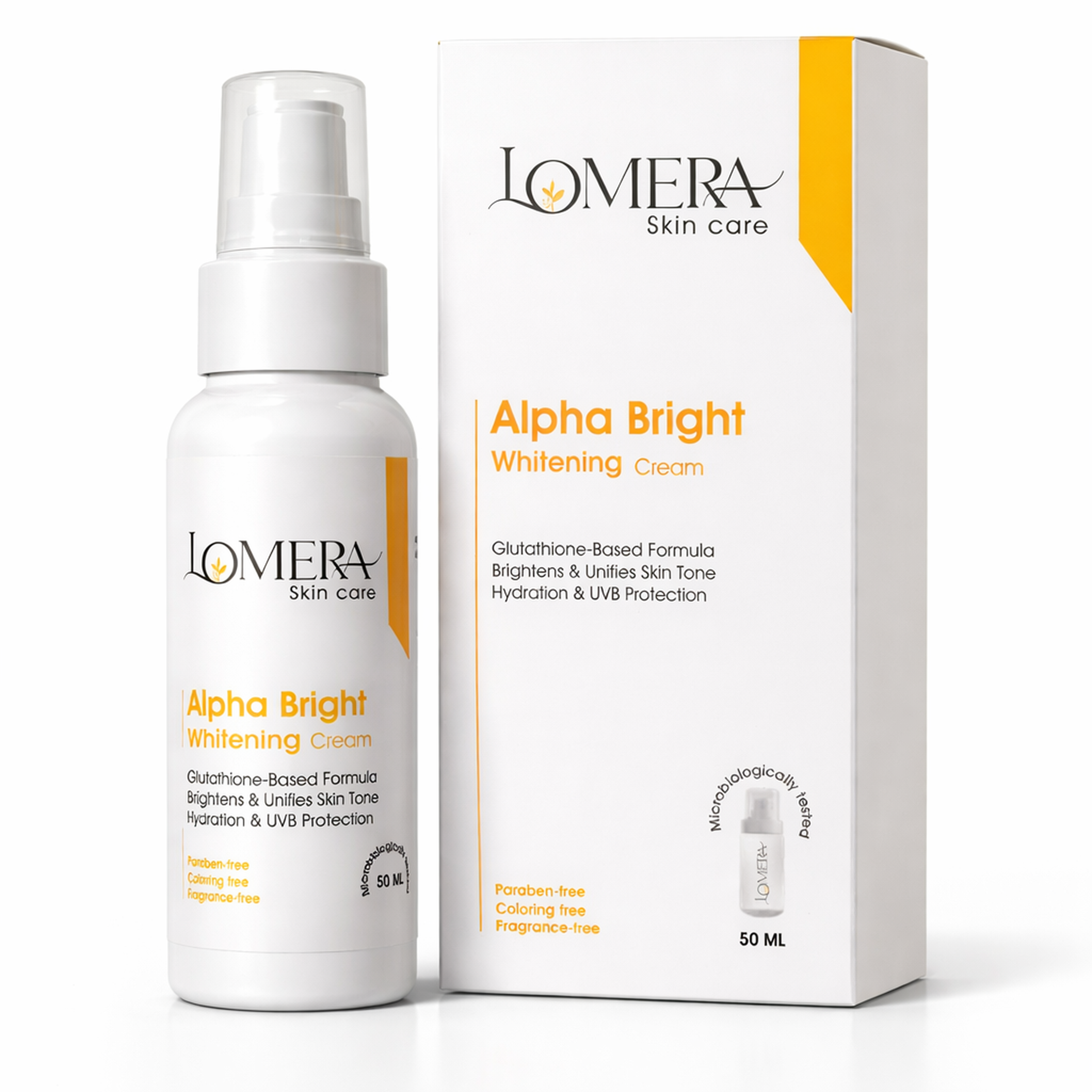 LOMERA Alpha Bright Whitening Cream 50ml