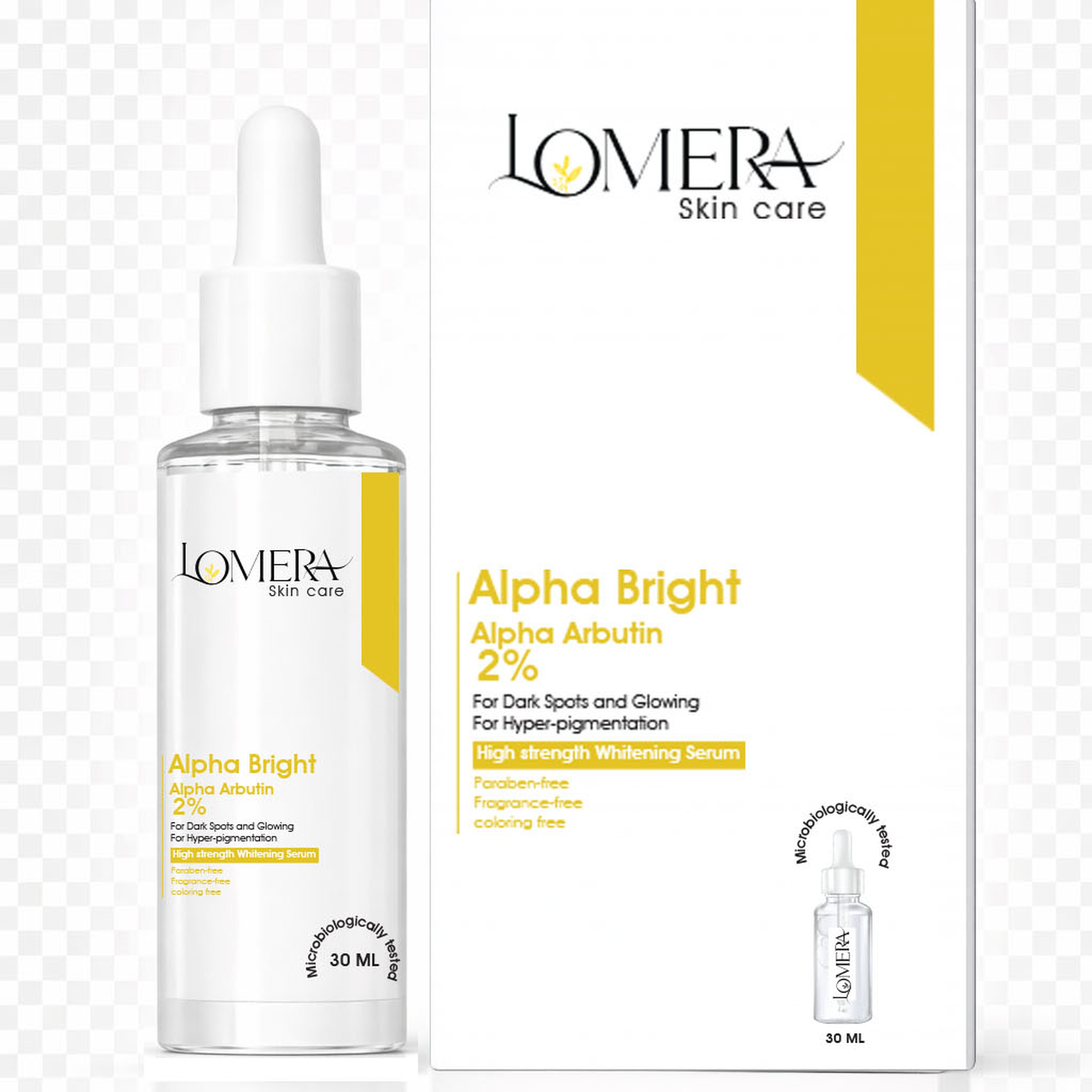 LOMERA Alpha Bright White Serum 2% 30ml