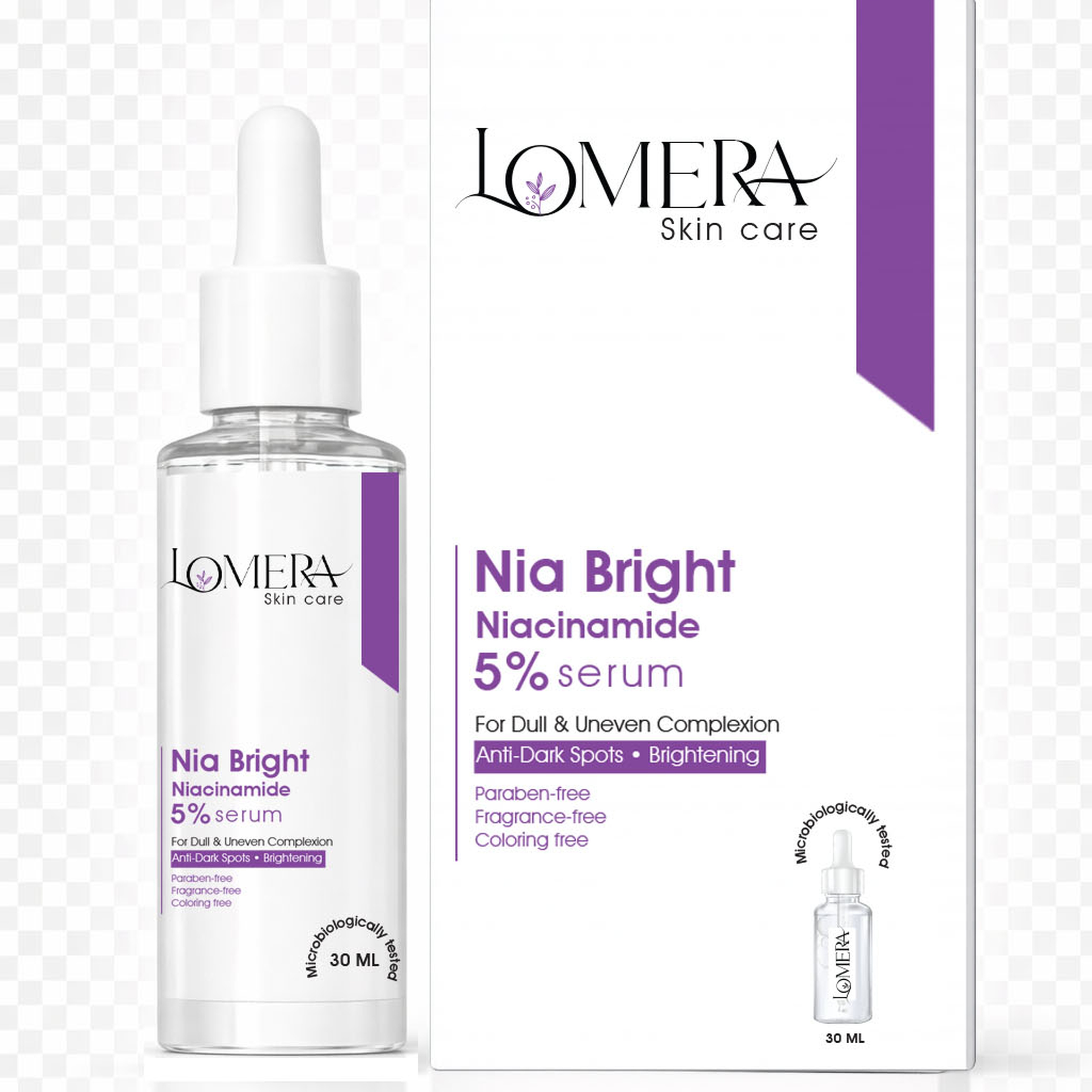 LOMERA Nia Bright 5% Serum 30ml