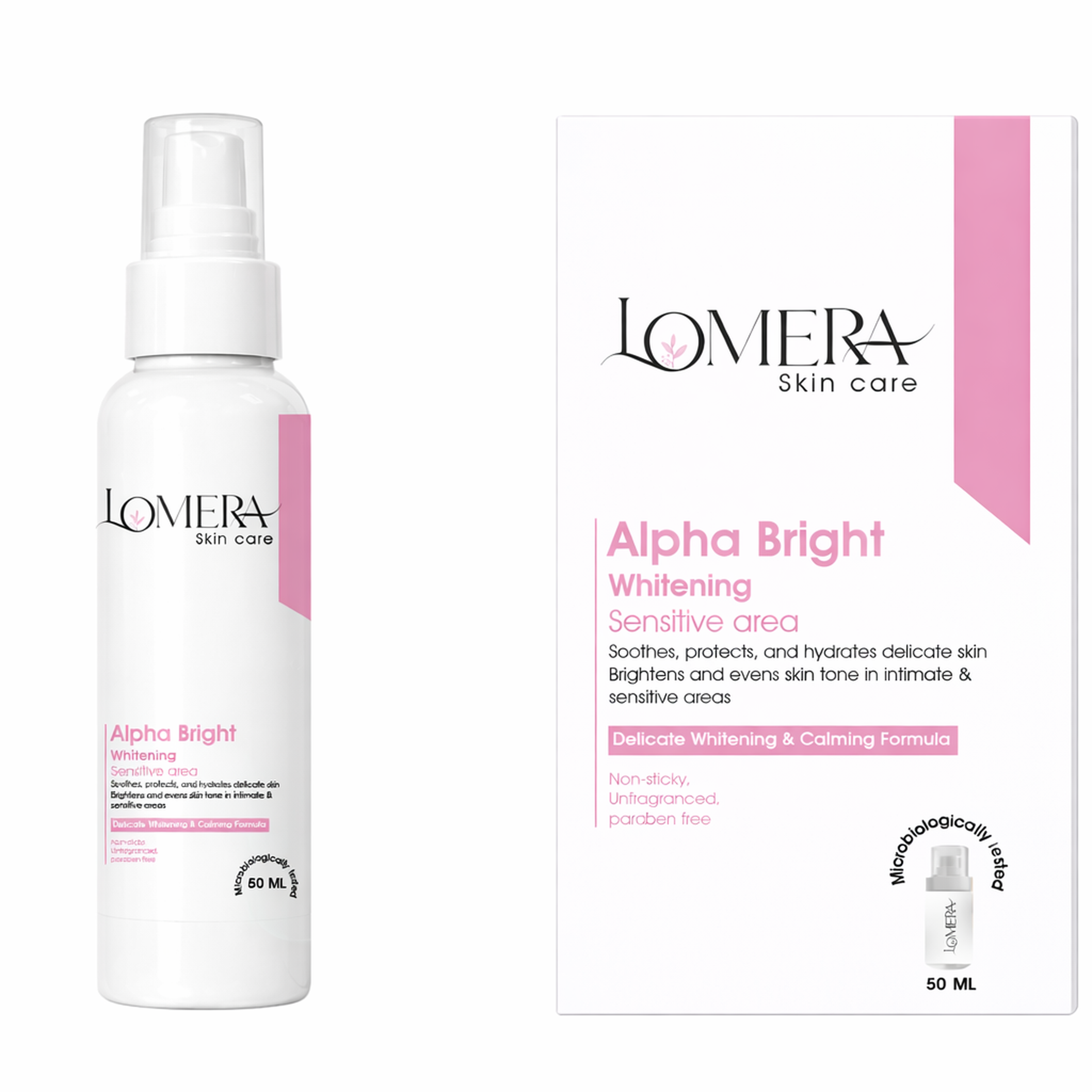 LOMERA Alpha Bright Sensi Area Cr 50ml