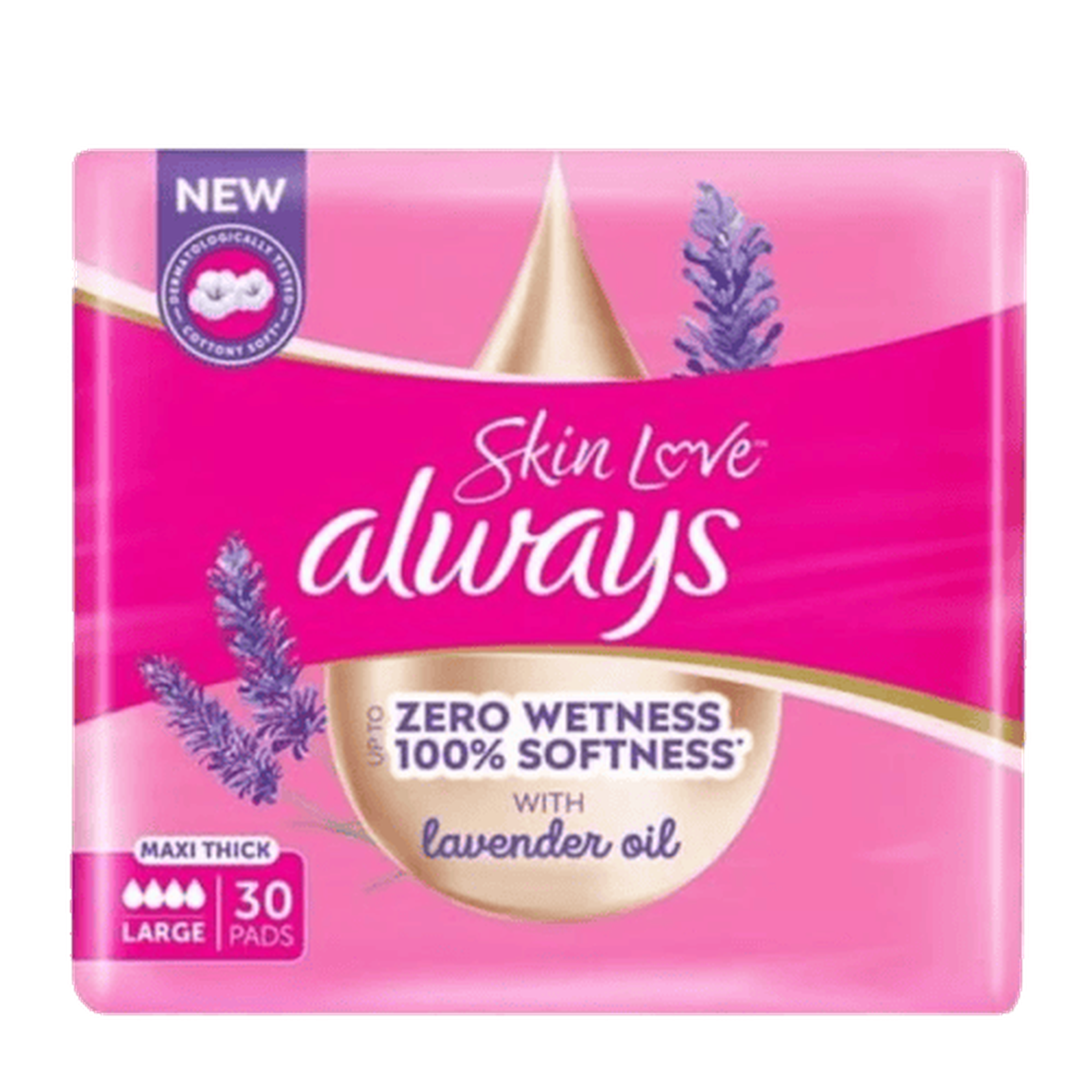 اولويز ماكسي سميكة كبيرة باجنحة صحية ناعمة 30 فوطة